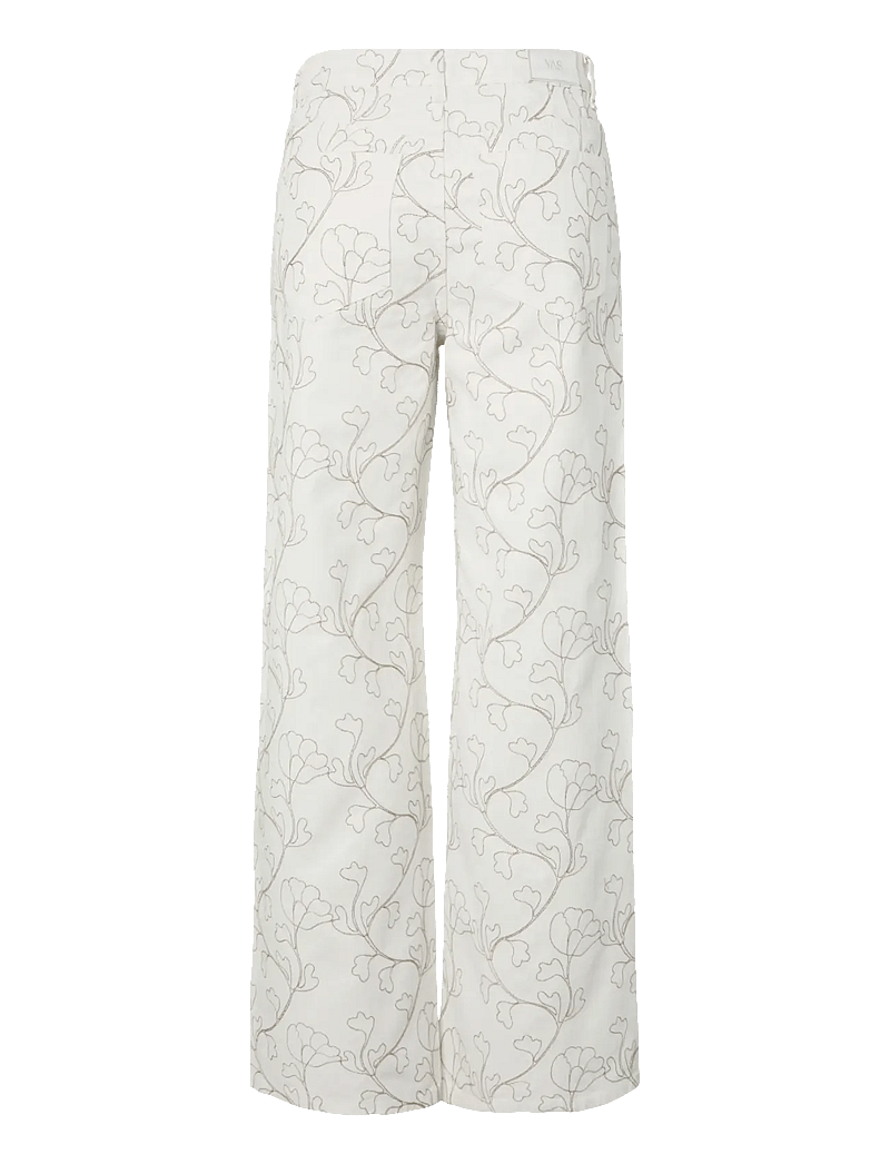 YAS - YASBLUMA MW STRAIGHT JEANS - straight jeans - star white - 2