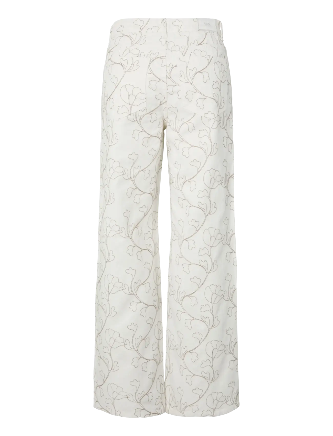 YAS - YASBLUMA MW STRAIGHT JEANS - straight jeans - star white - 2