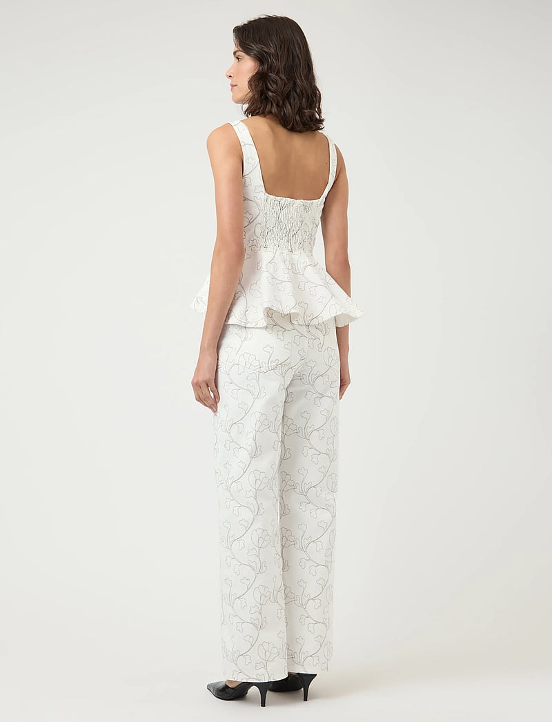 YAS - YASBLUMA MW STRAIGHT JEANS - straight jeans - star white - 3