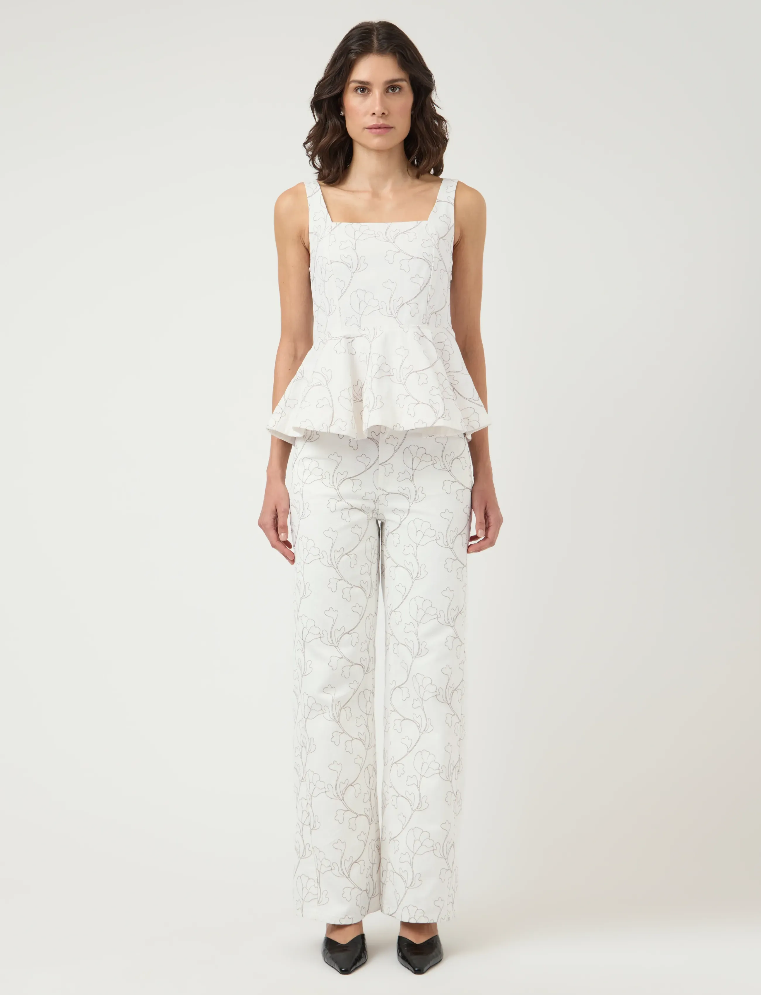 YAS - YASBLUMA MW STRAIGHT JEANS - straight jeans - star white - 4