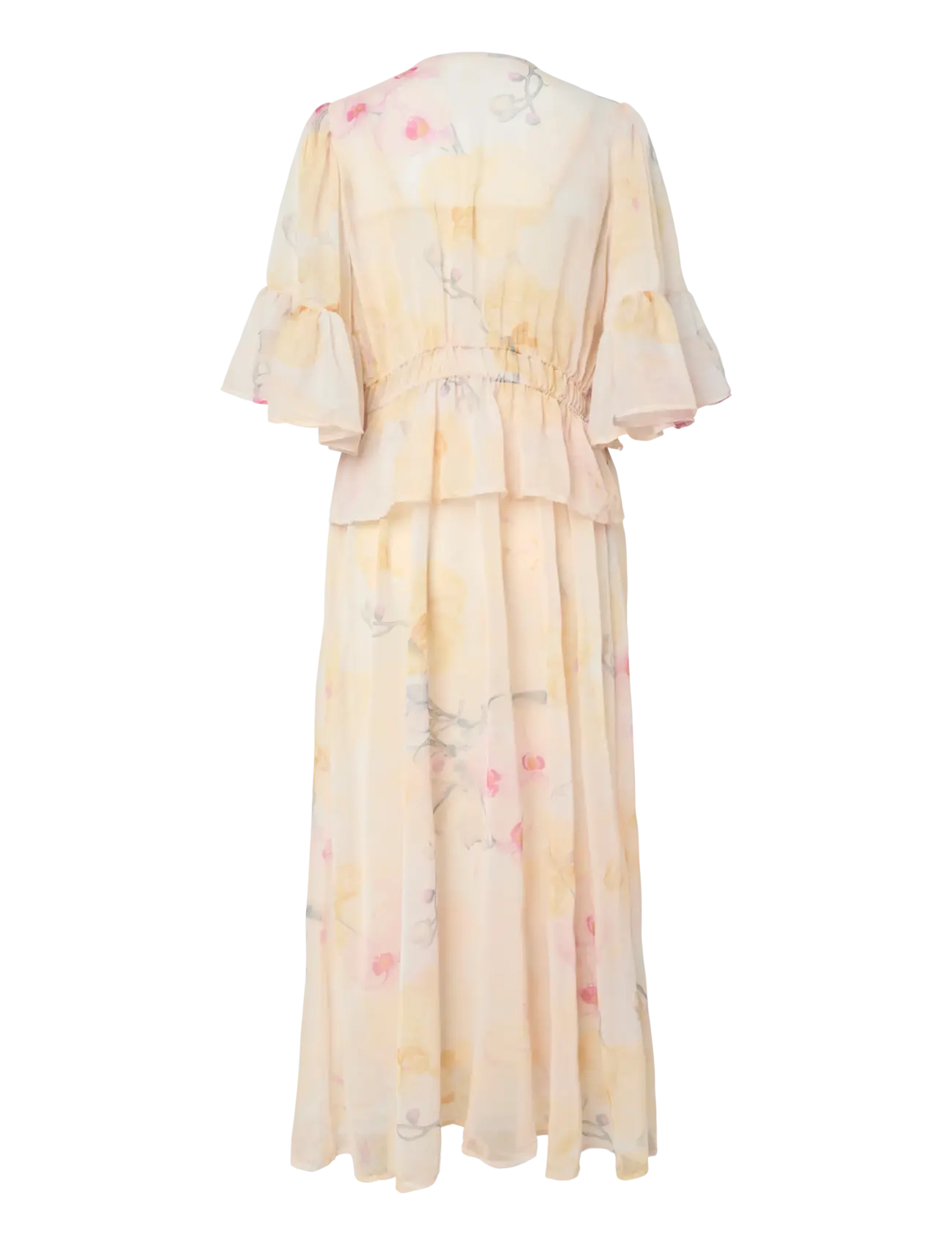 YAS - YASBLOMINA 2/4 ANKLE DRESS - SHOW - maxikleider - afterglow - 2