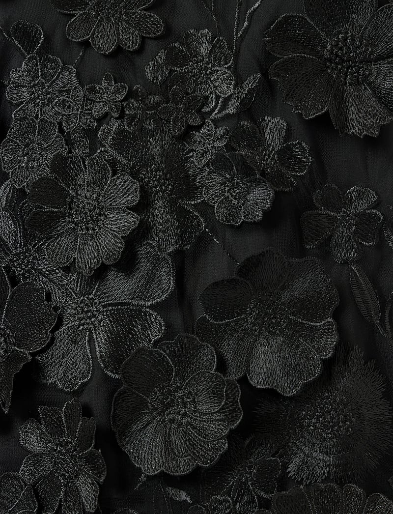 YAS - YASFLOWERING SS V-NECK TOP - D2D - kortermede bluser - black - 4