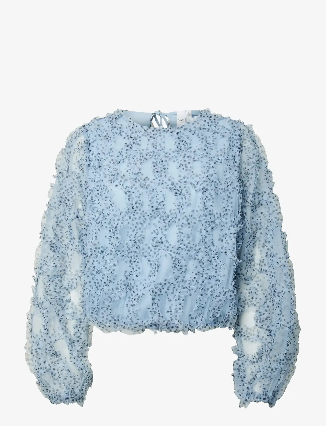 YAS - YASTULLI LS TOP - D2D - long sleeved blouses - skyway - 1