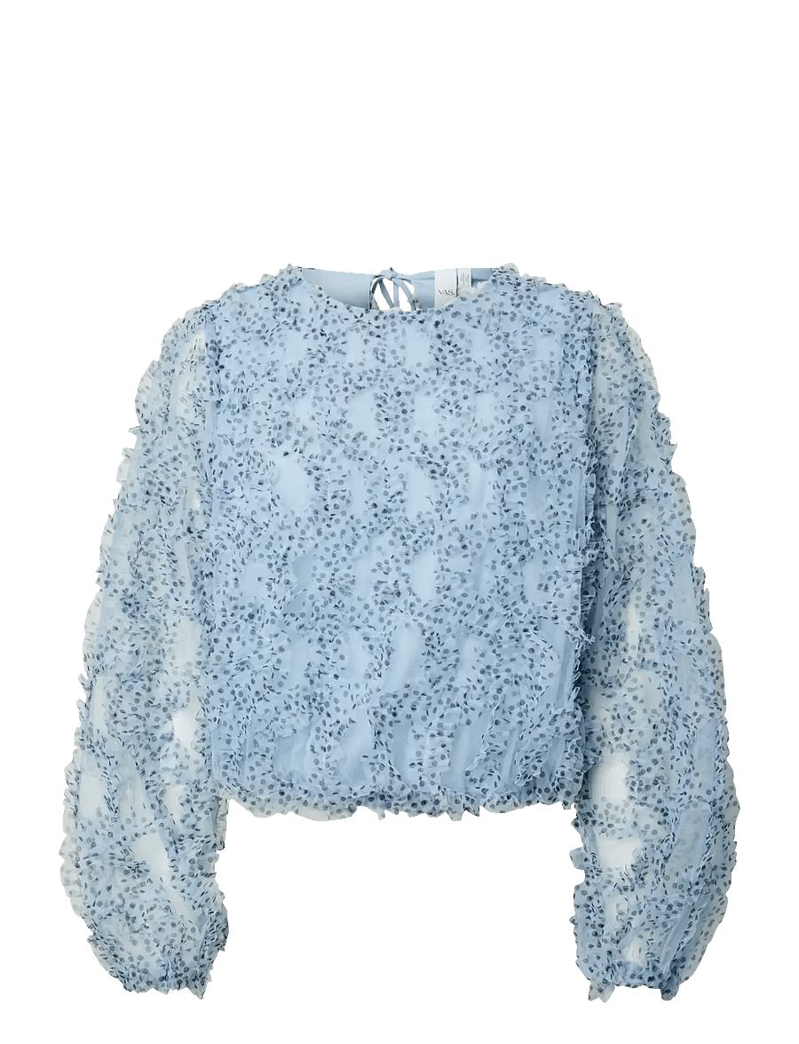 YAS - YASTULLI LS TOP - D2D - långärmade blusar - skyway - 1