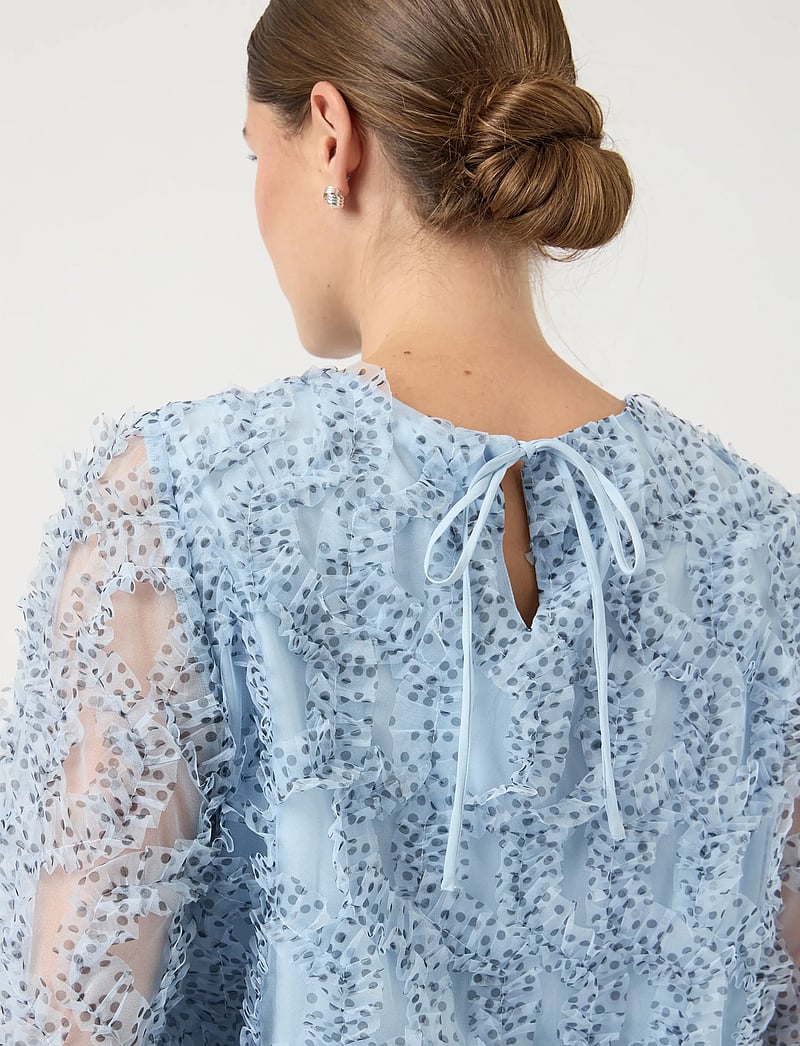 YAS - YASTULLI LS TOP - D2D - long sleeved blouses - skyway - 5