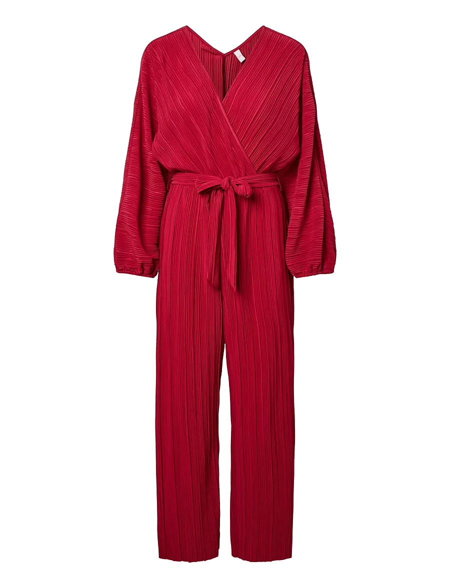 YAS - YASOLINDA LS ANKLE JUMPSUIT S. - D2D - besondere anlässe - persian red - 1