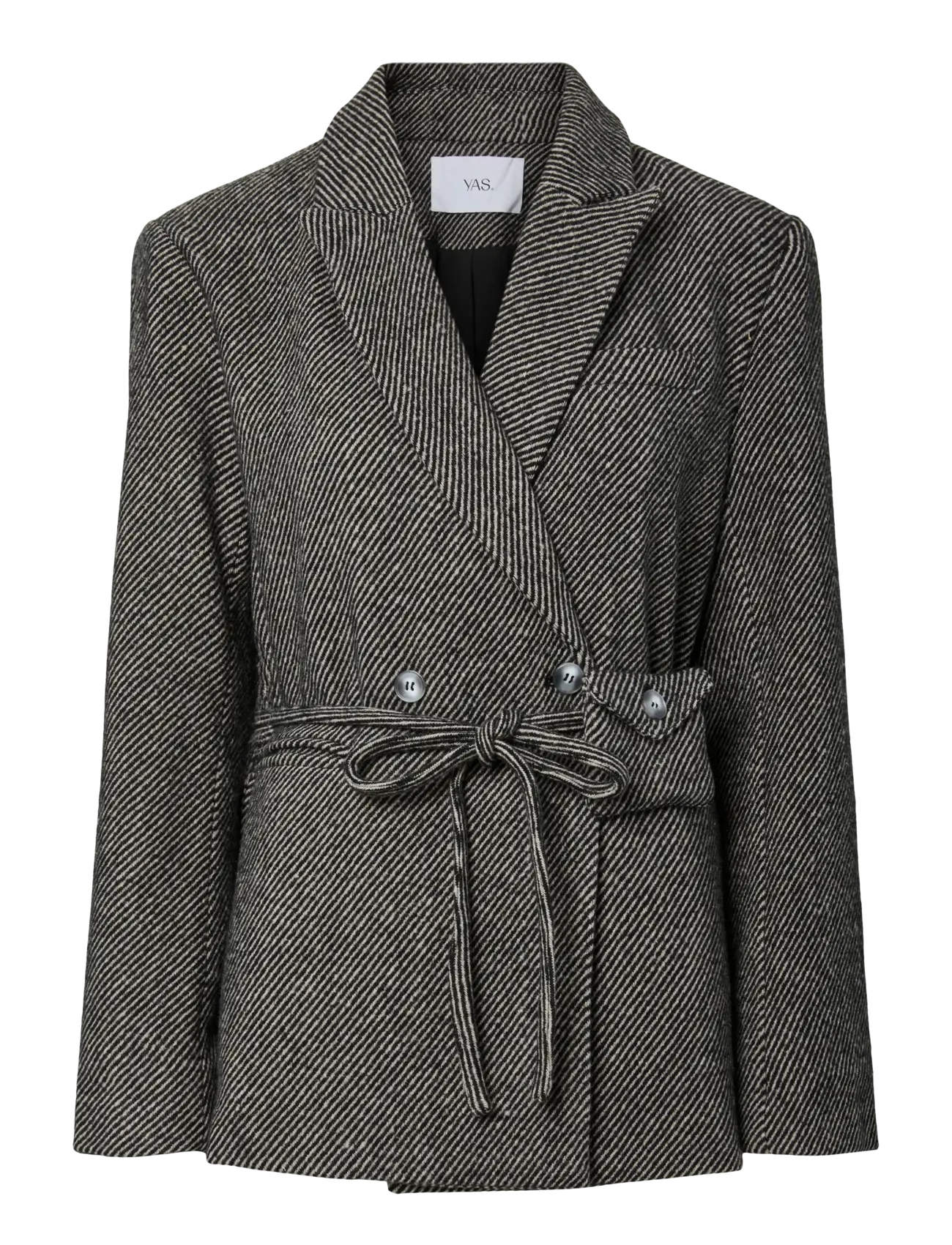 YAS Yasarita Ls Blazer - D2D Schwarz - 42 - Damen