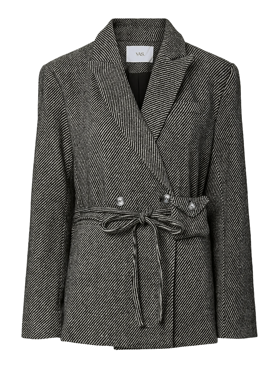 YAS - YASARITA LS BLAZER - D2D - kavajer med skärp - black - 1