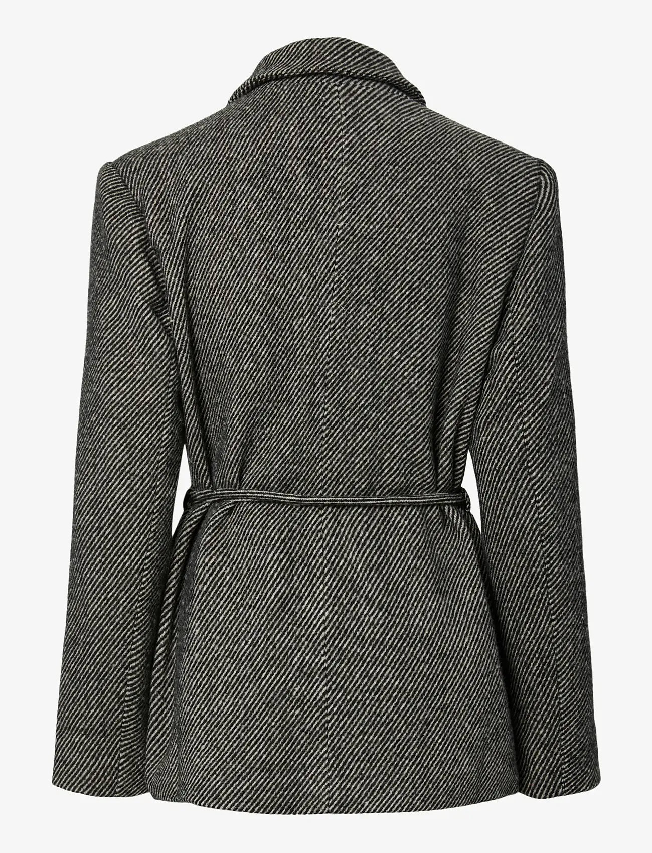 YAS - YASARITA LS BLAZER - D2D - vööga bleiserid - black - 2