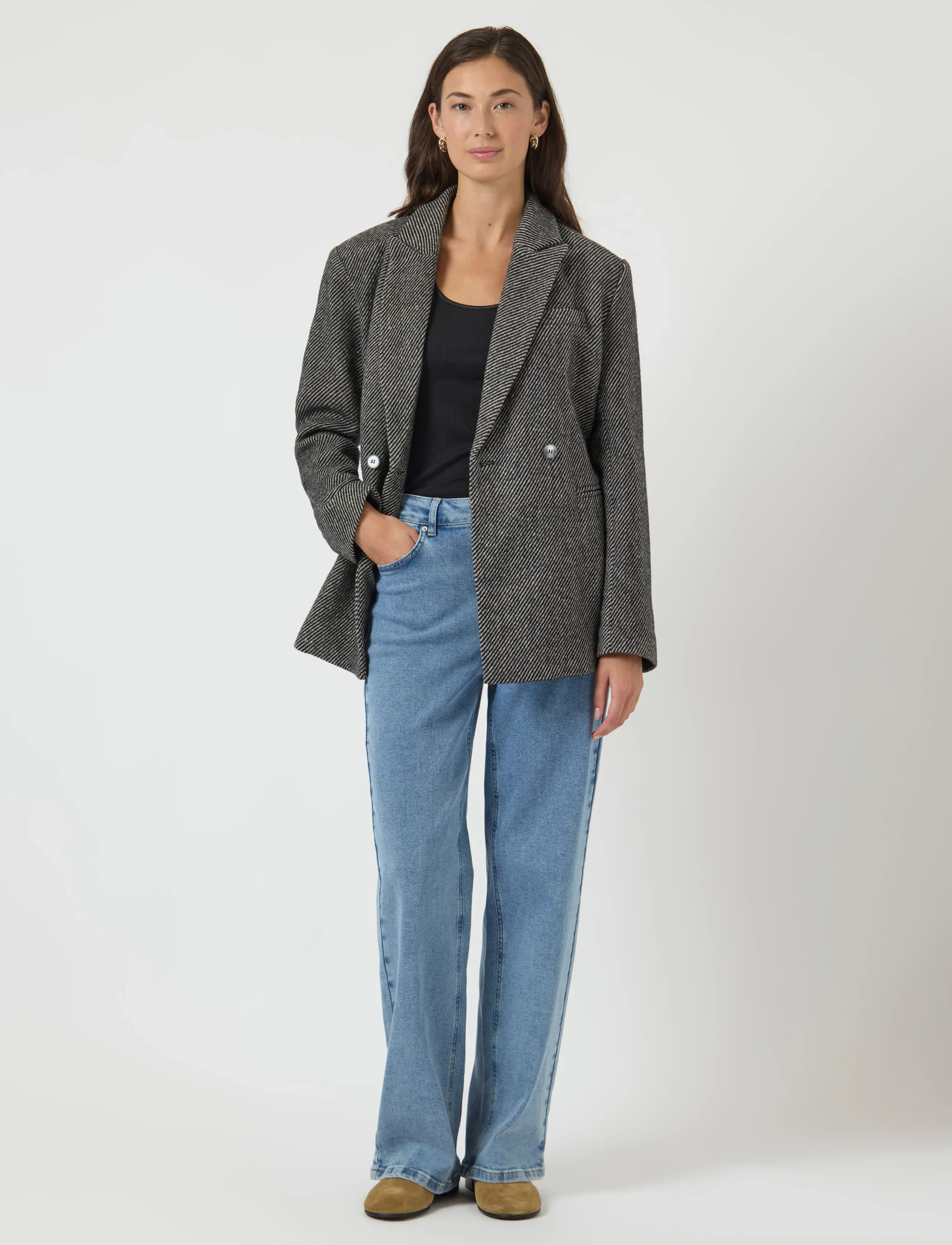YAS - YASARITA LS BLAZER - D2D - festmode zu outlet-preisen - black - 4