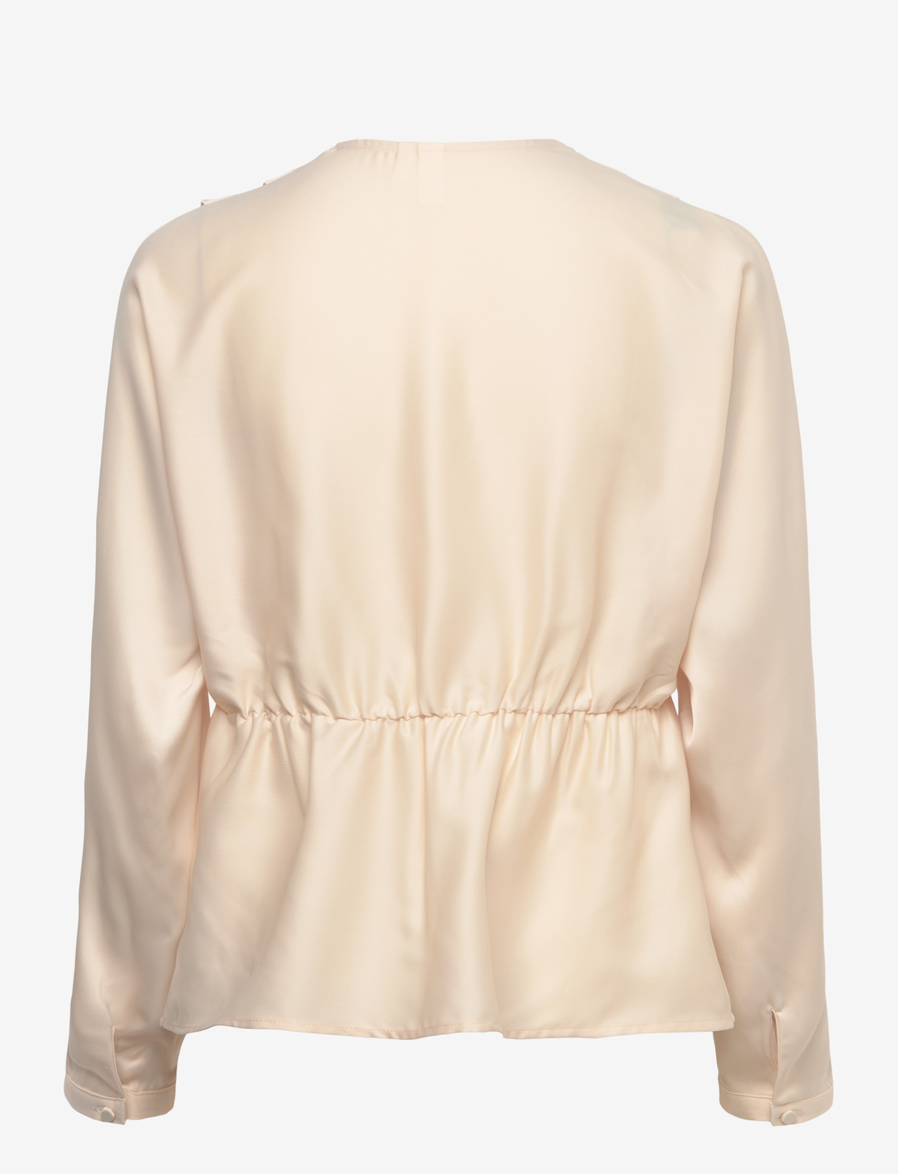 YAS - YASPELLA LS V-NECK TOP S. - D2D - langærmede bluser - sheer bliss - 2
