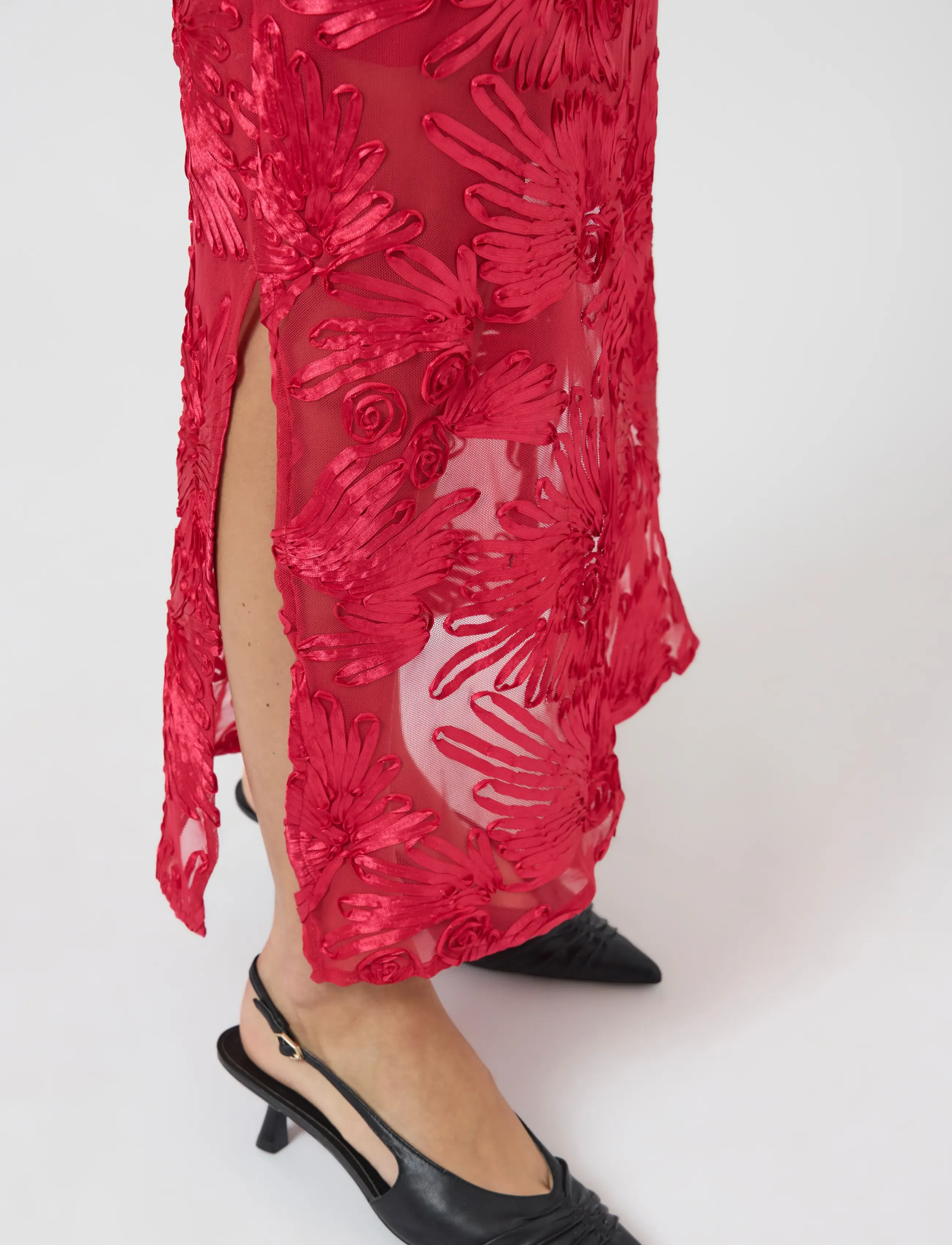 YAS Yasfloree Ls Long Dress D2D maxiklänningar dam – bild 6