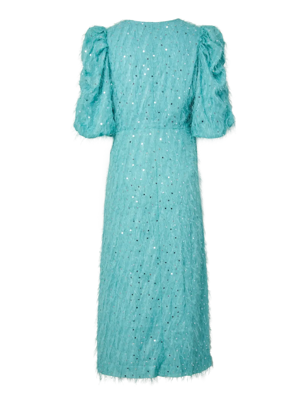 YAS - YASILZA 2/4 LONG SEQUIN DRESS - D2D - sequin dresses - reef waters - 1