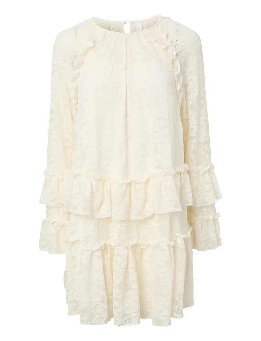 YAS - YASTUKKA LS DRESS - FEST - spitzenkleider - pristine - 1
