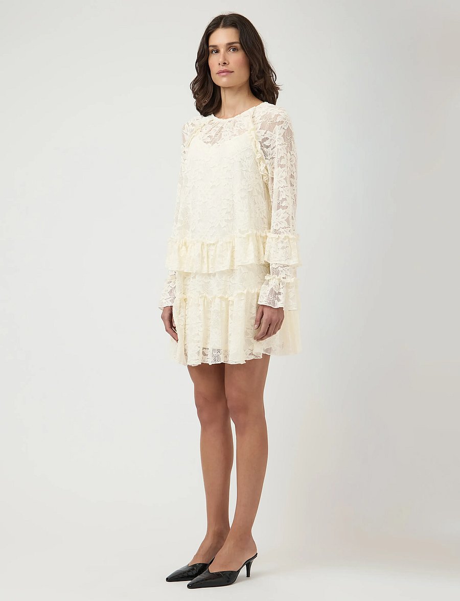 YAS - YASTUKKA LS DRESS - FEST - spitzenkleider - pristine - 4