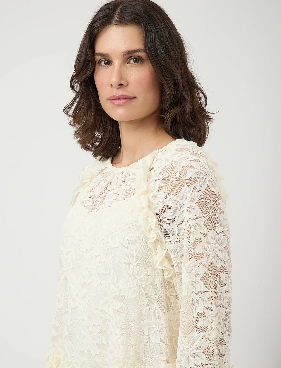 YAS - YASTUKKA LS DRESS - FEST - spitzenkleider - pristine - 5