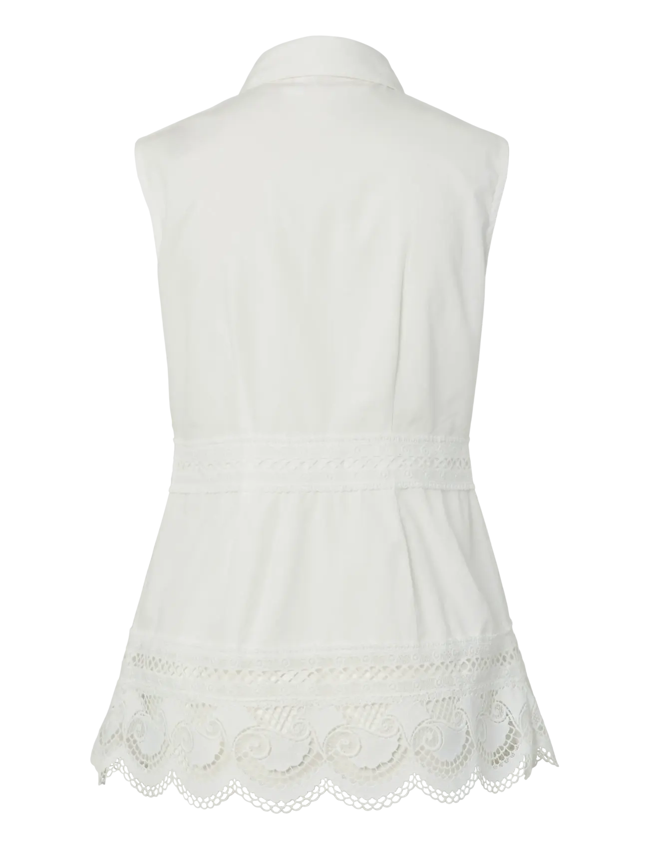 YAS - YASLANA SL SHIRT S. - Ærmeløse bluser - star white - 1