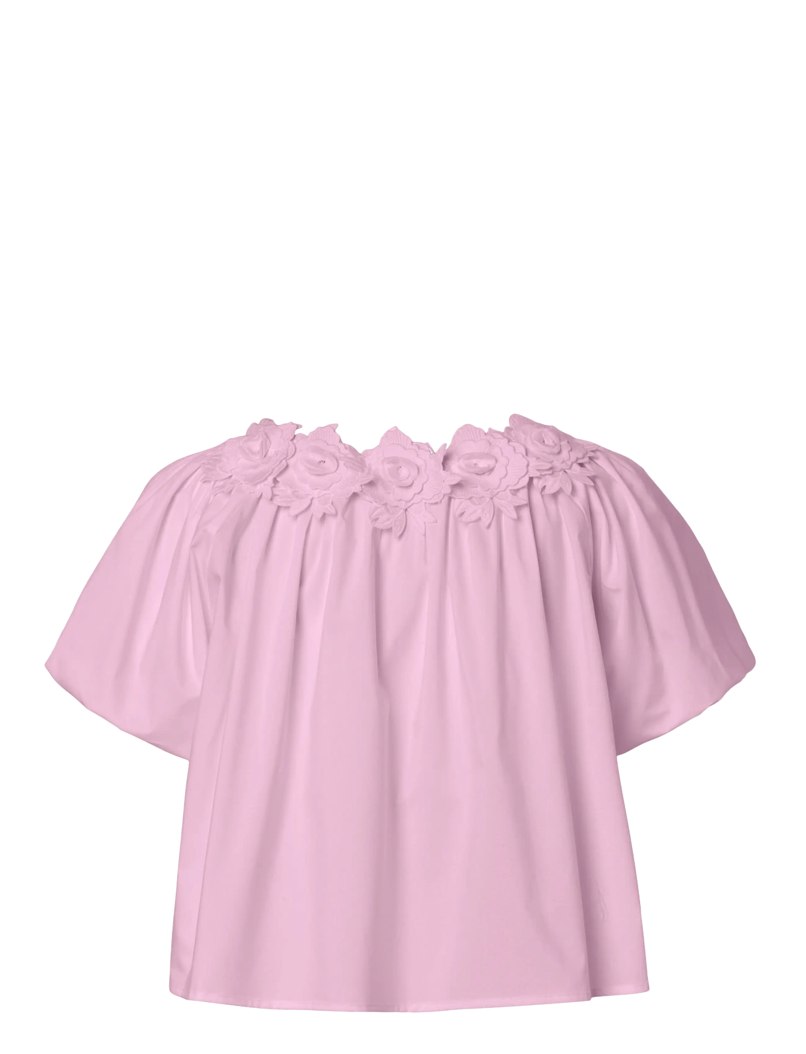 YAS - YASMANLY OFF-SHOULDER 2/4 TOP - palaidinės trumpomis rankovėmis - pink lady - 2