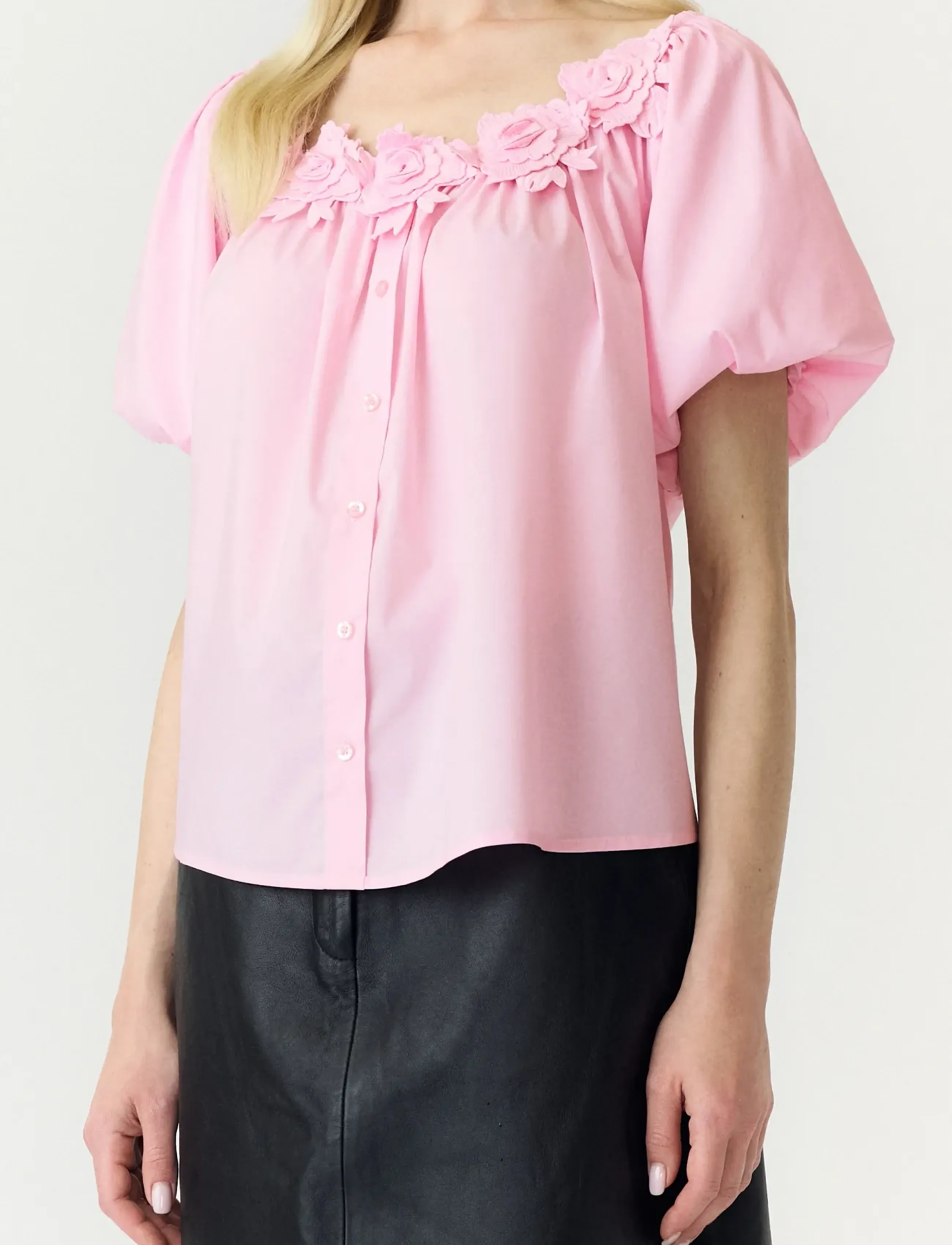 YAS Yasmanly Off-Shoulder 2/4 Top blusar dam – bild 6