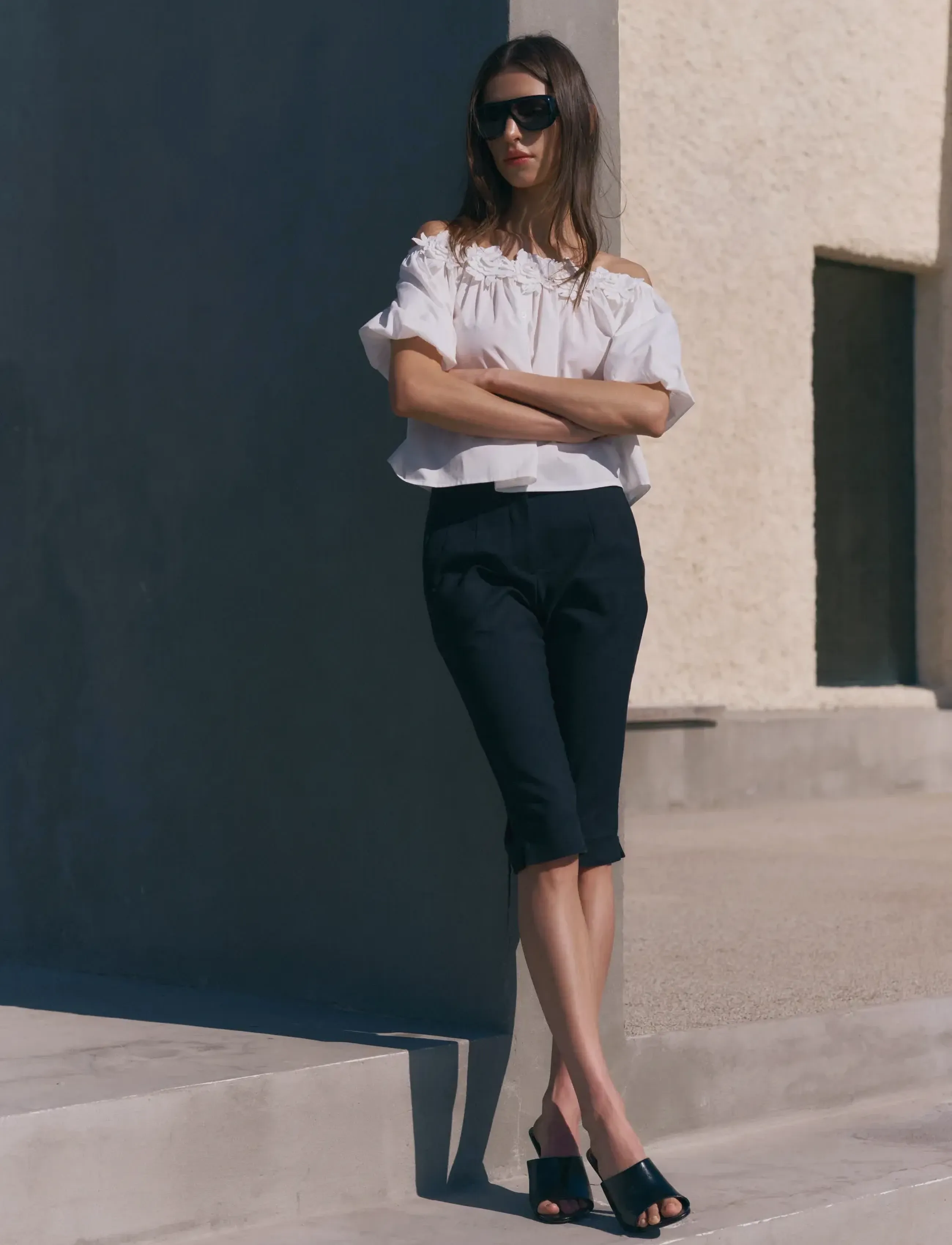 YAS Yasmanly Off-Shoulder 2/4 Top blusar dam – bild 6