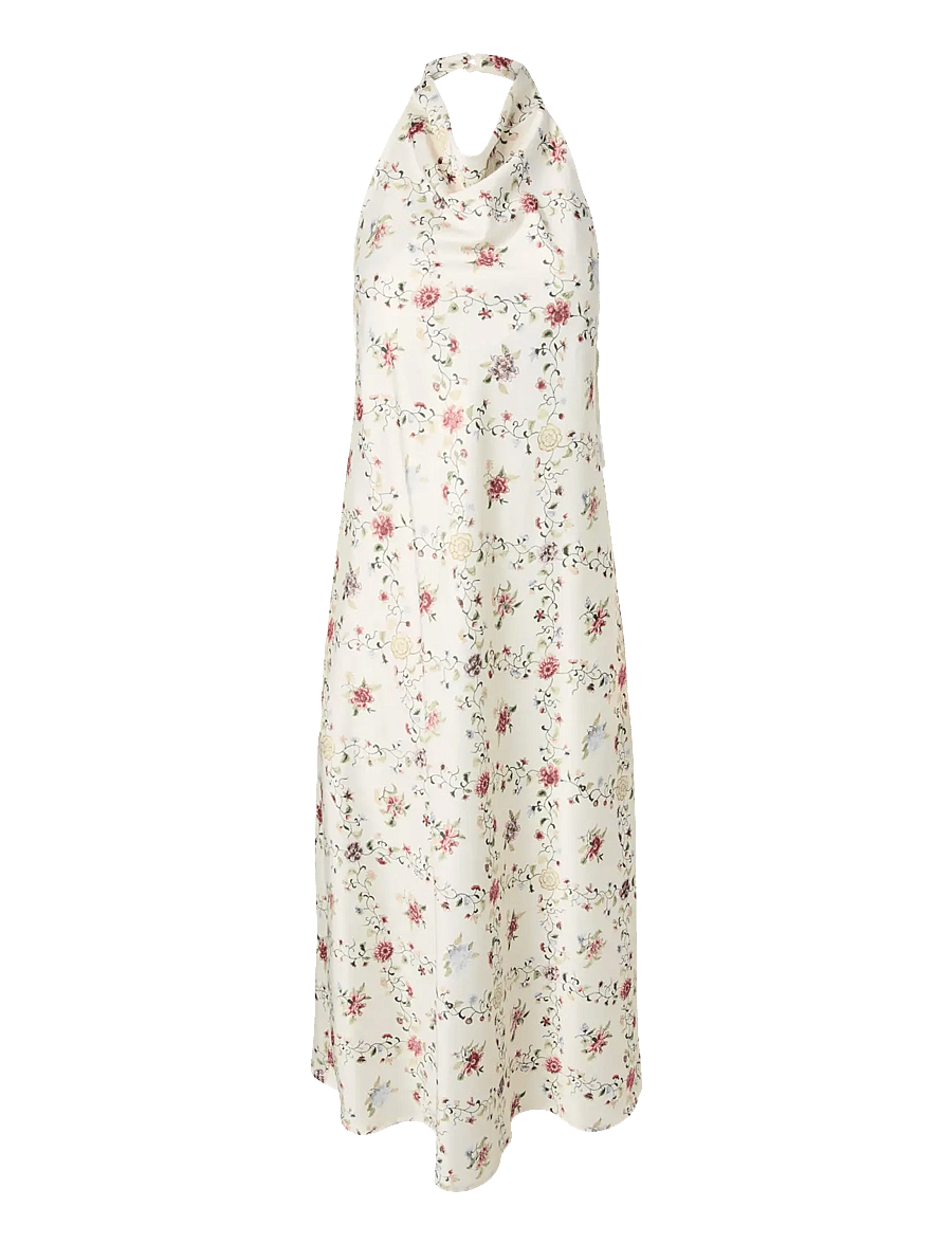 YAS - YASPELLA HALTERNECK LONG DRESS S. - sommerkleider - pristine - 1