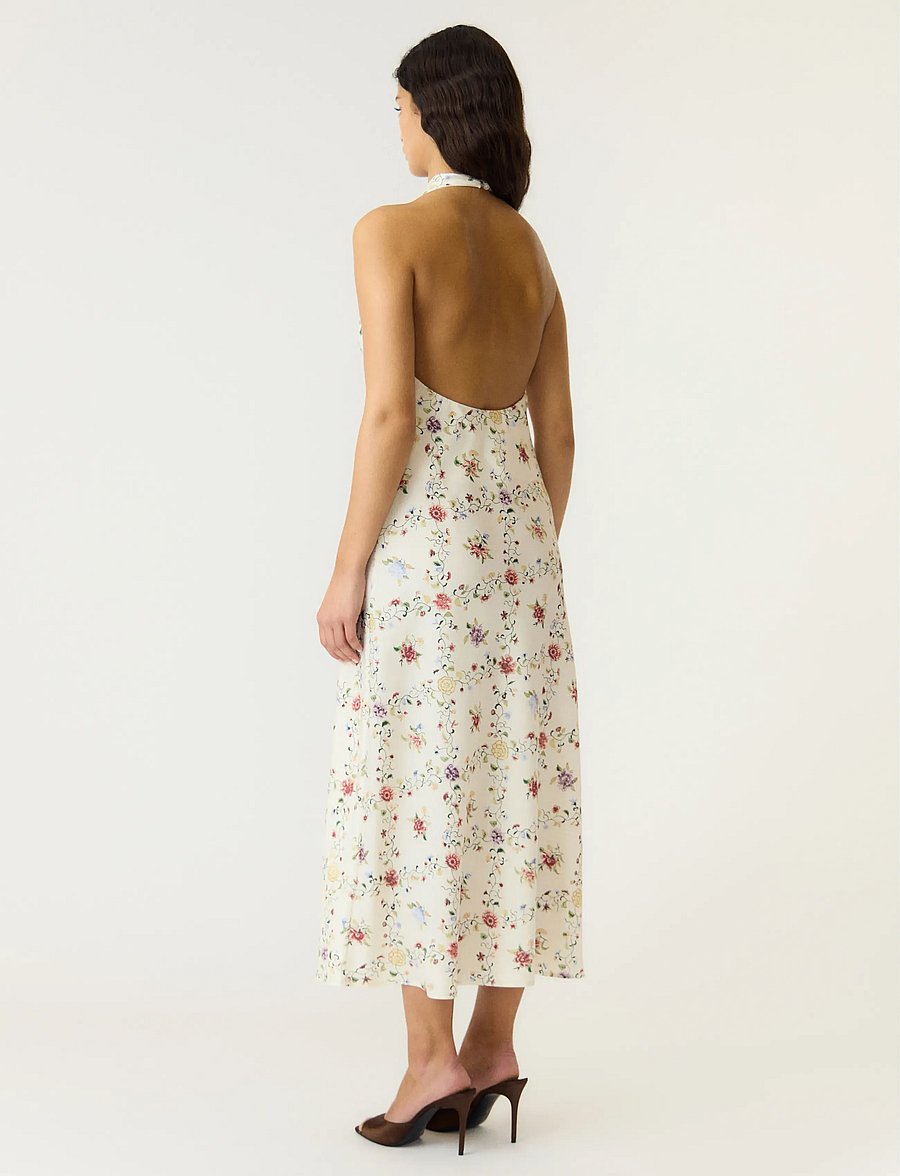 YAS - YASPELLA HALTERNECK LONG DRESS S. - sommerkleider - pristine - 3