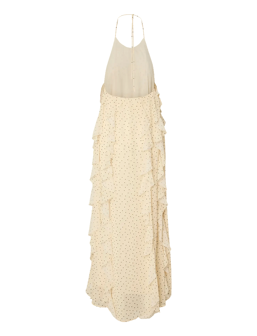 YAS - YASFINILLO HALTERNECK LONG DRESS - SHOW - kleitas svinībām - anise flower - 2