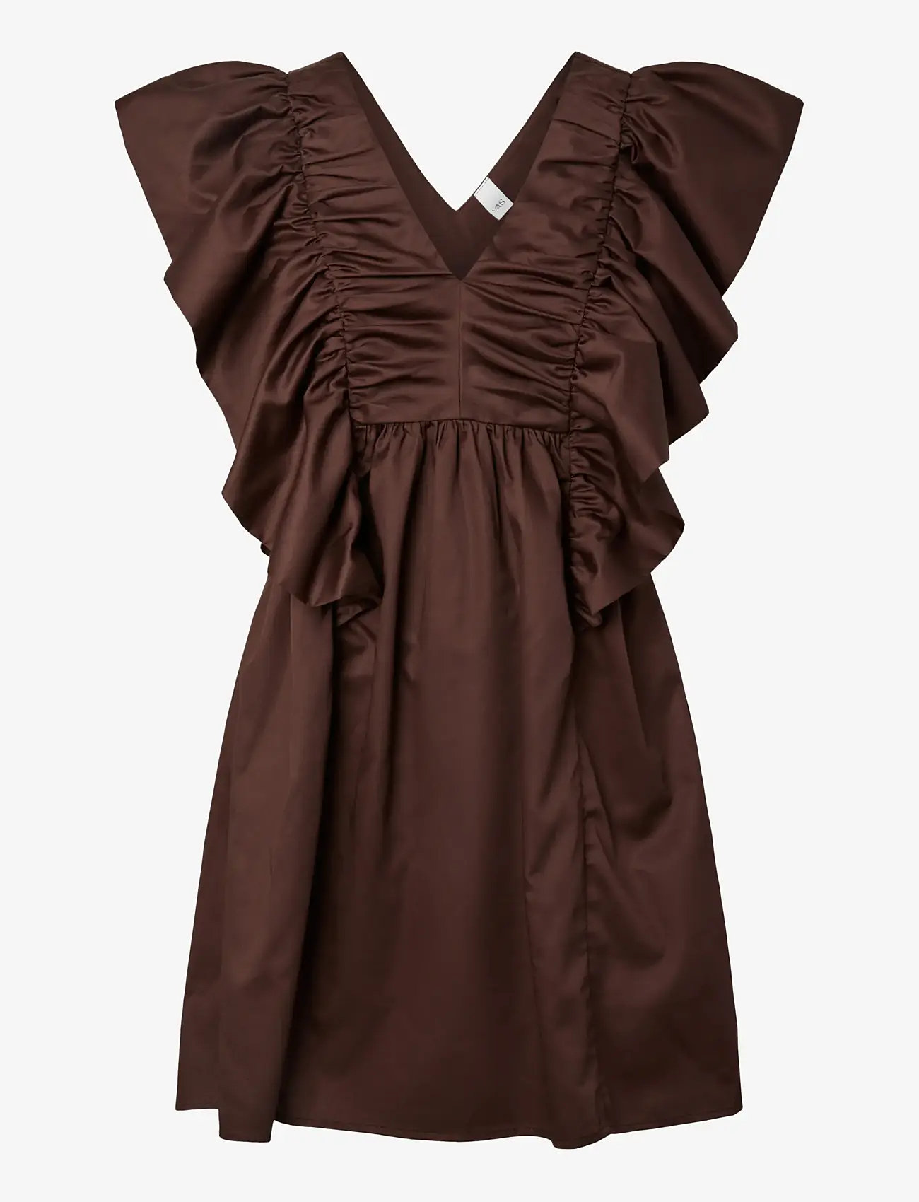 YAS - YASMAGLY SL DRESS - coffee bean - 0