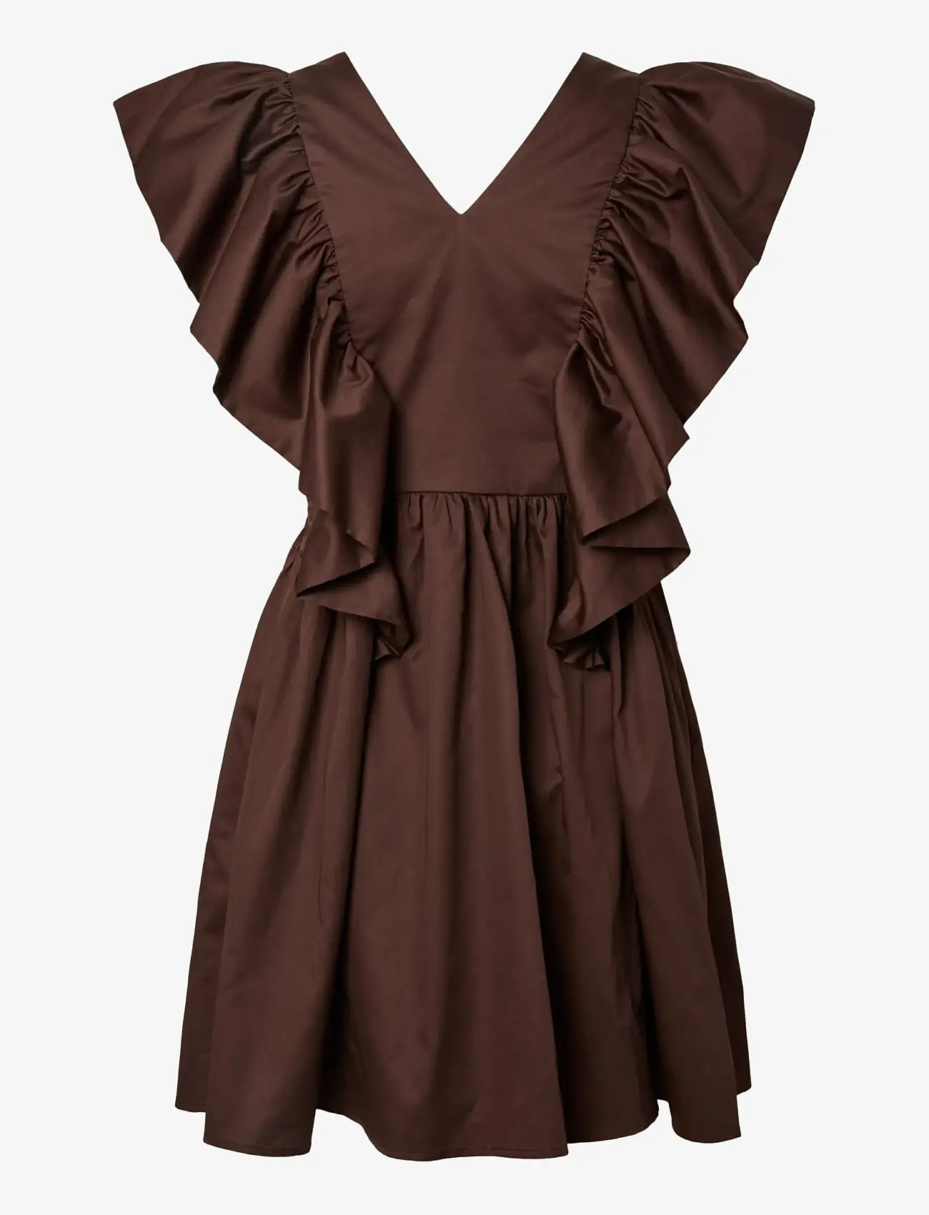 YAS - YASMAGLY SL DRESS - coffee bean - 1