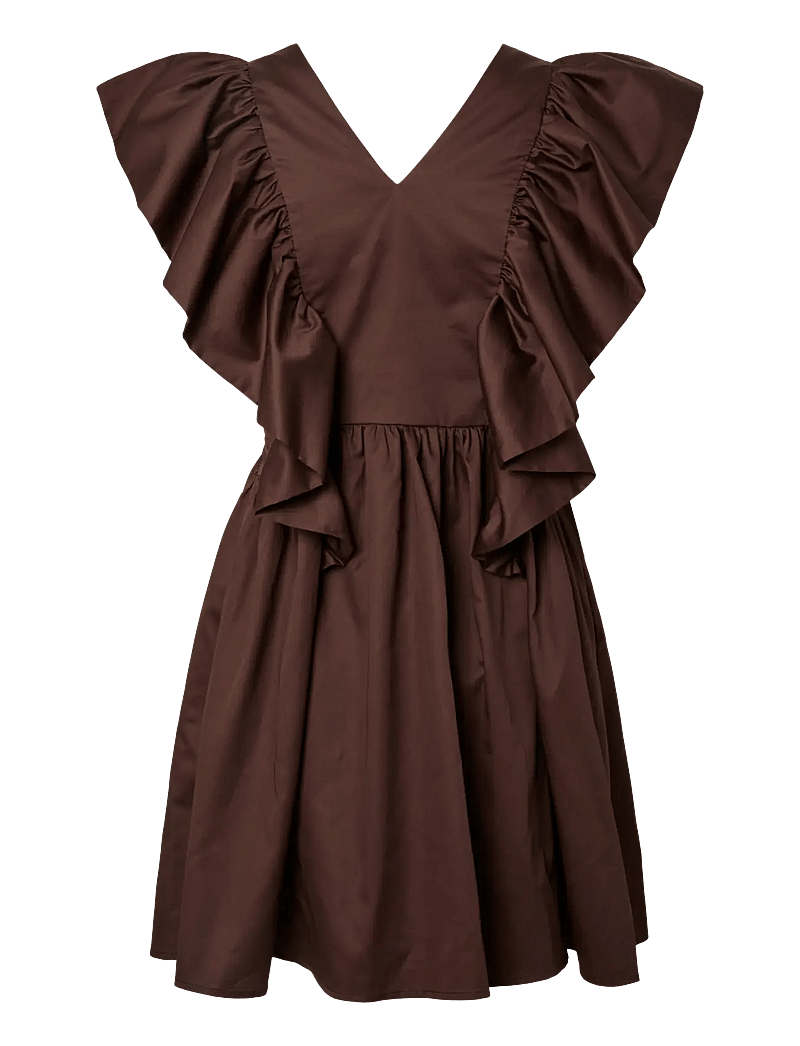 YAS - YASMAGLY SL DRESS - coffee bean - 1