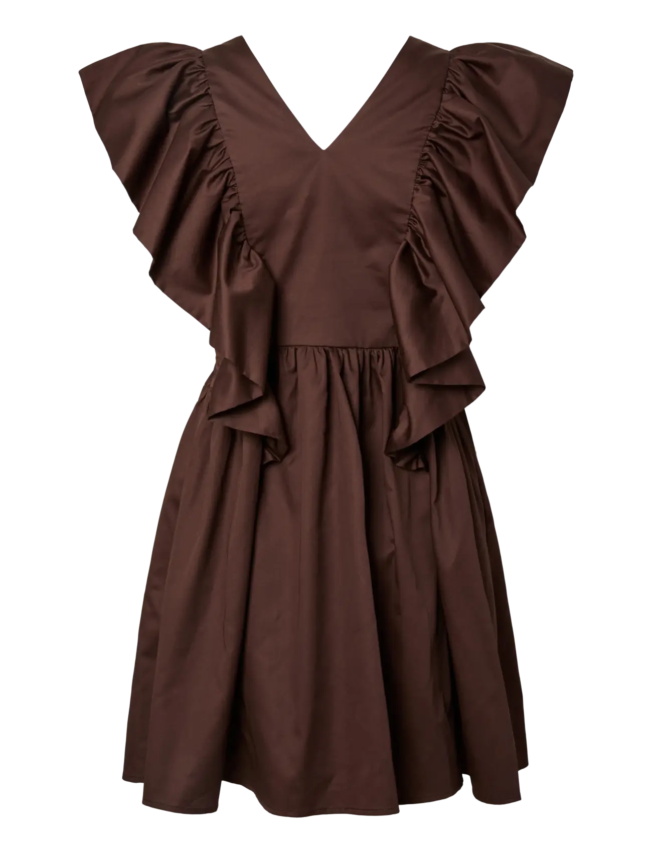 YAS - YASMAGLY SL DRESS - coffee bean - 1