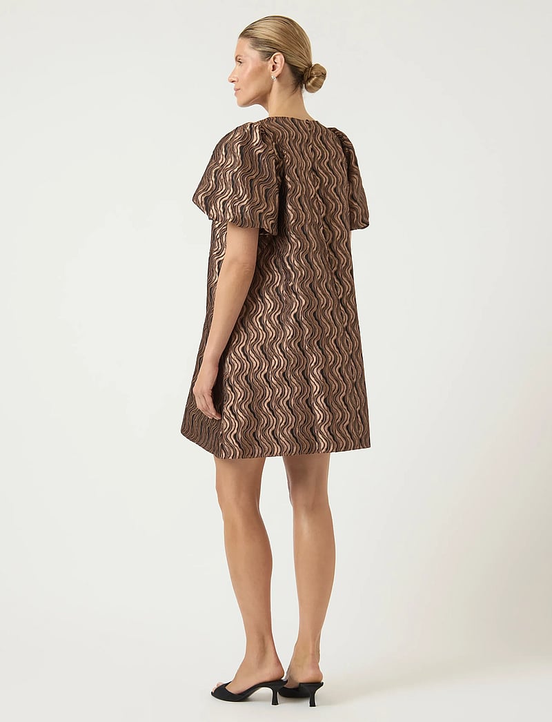 YAS - YASSIRLEY SS DRESS - D2D - festkjoler - mocha mousse - 3