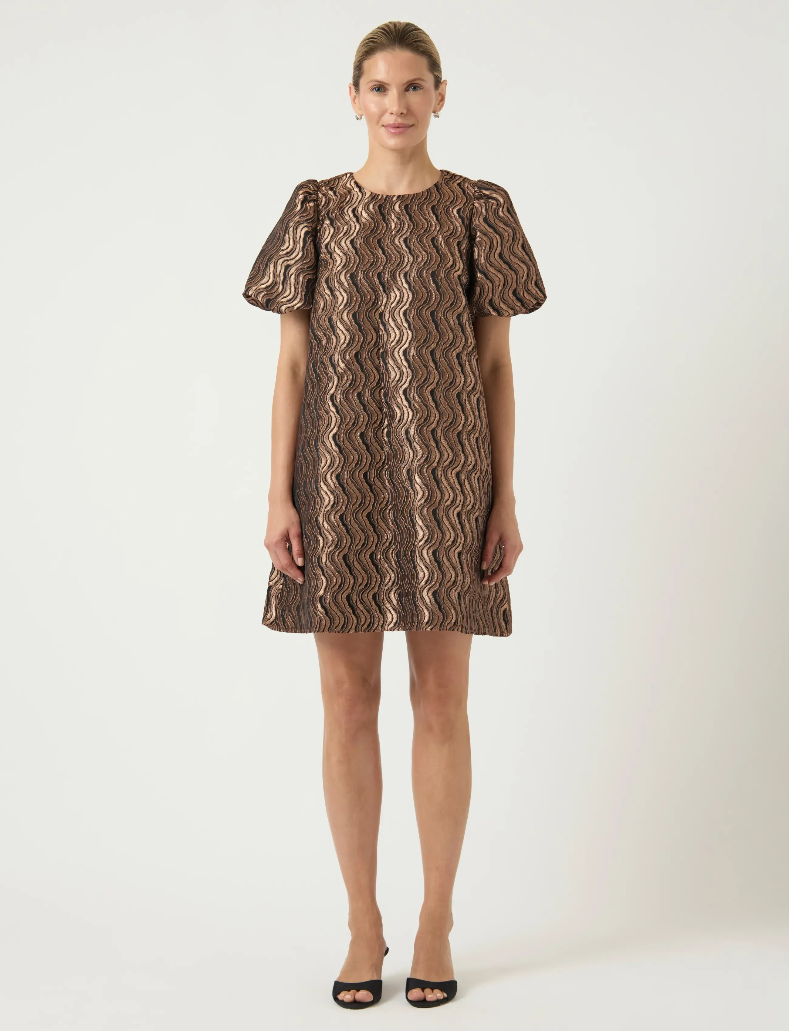 YAS - YASSIRLEY SS DRESS - D2D - juhlamekot - mocha mousse - 4
