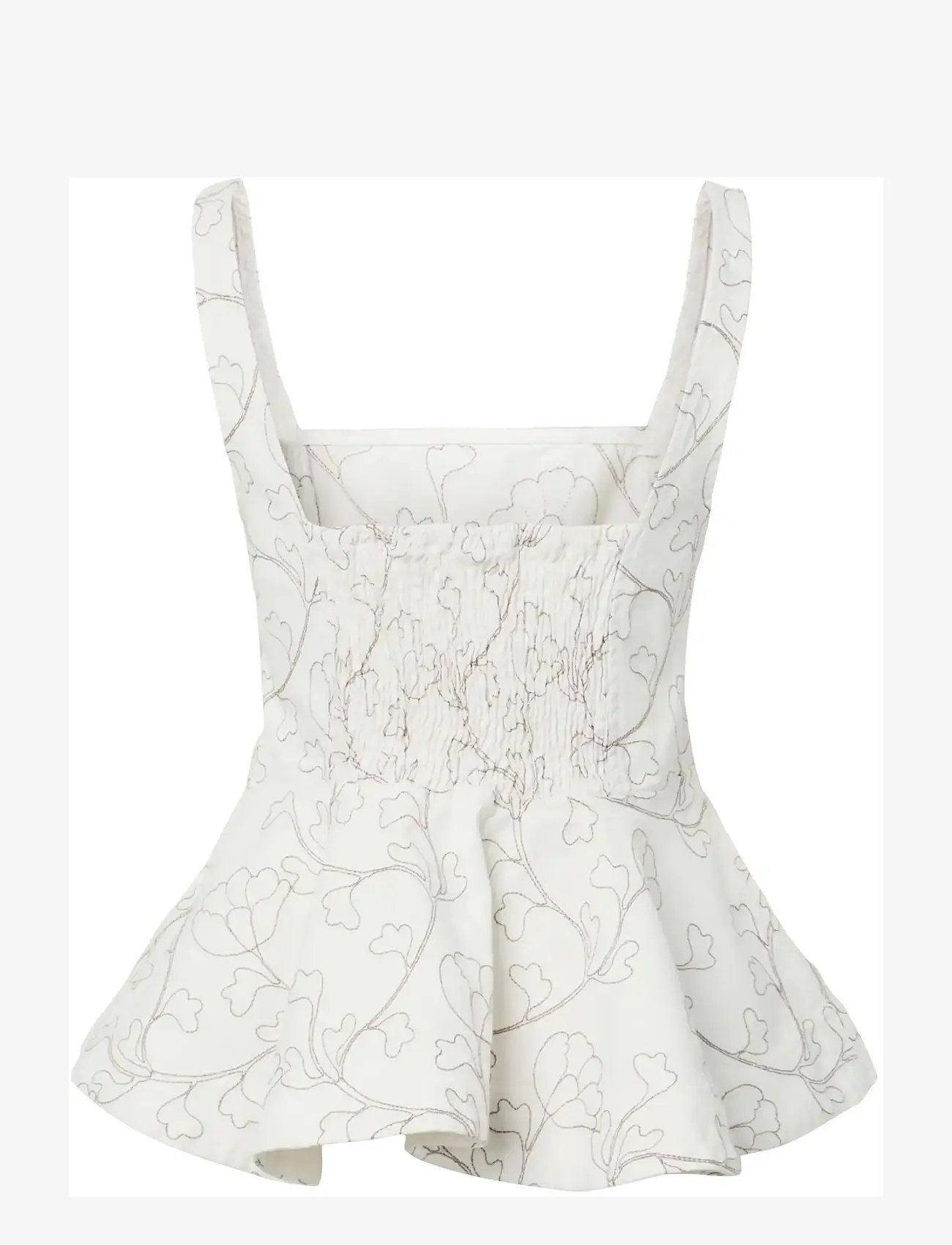 YAS - YASBLUMA SL TOP - sleeveless blouses - star white - 2