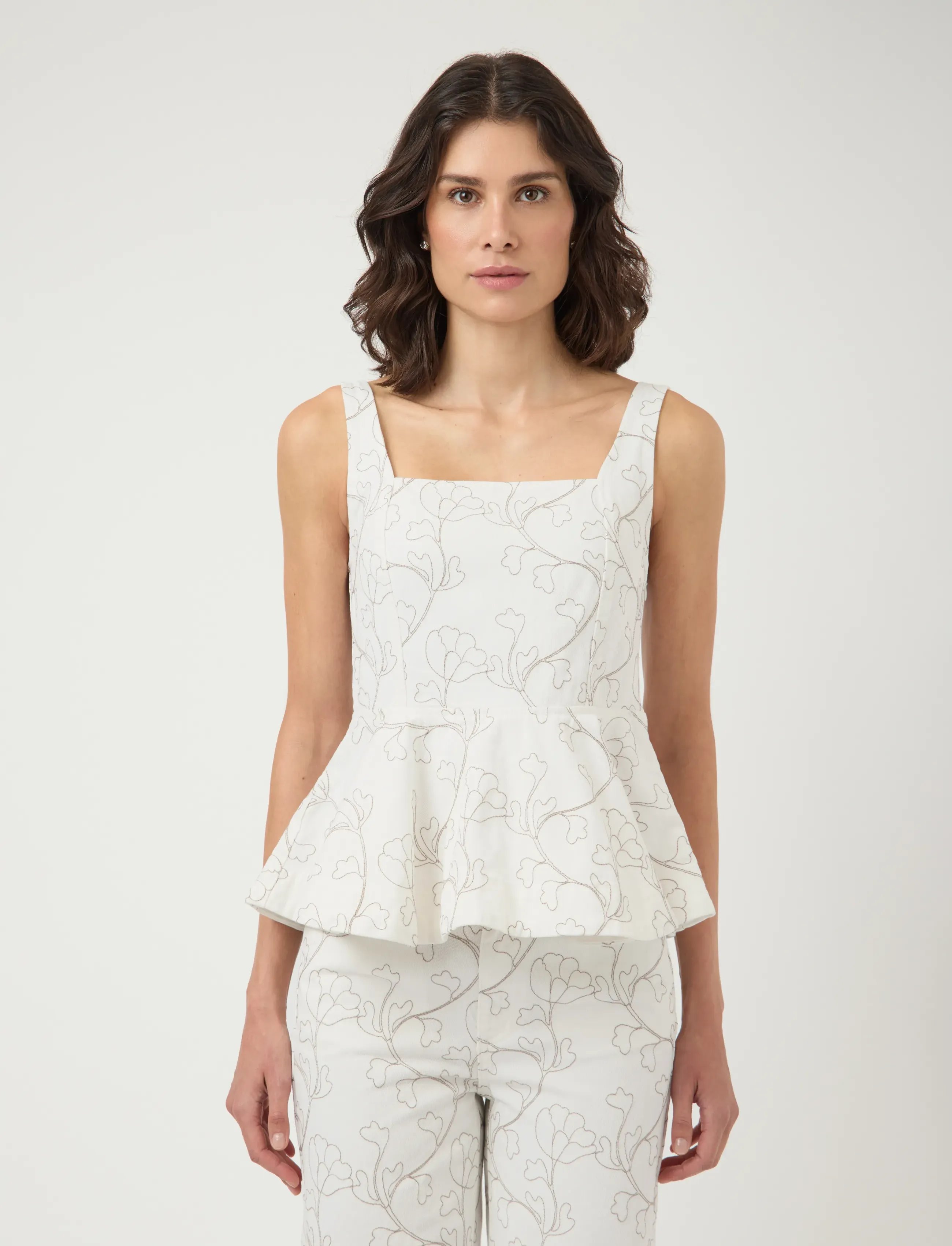 YAS bluma Sl Top, 38, Blouses, Weiß - Sleeveless, Frauen