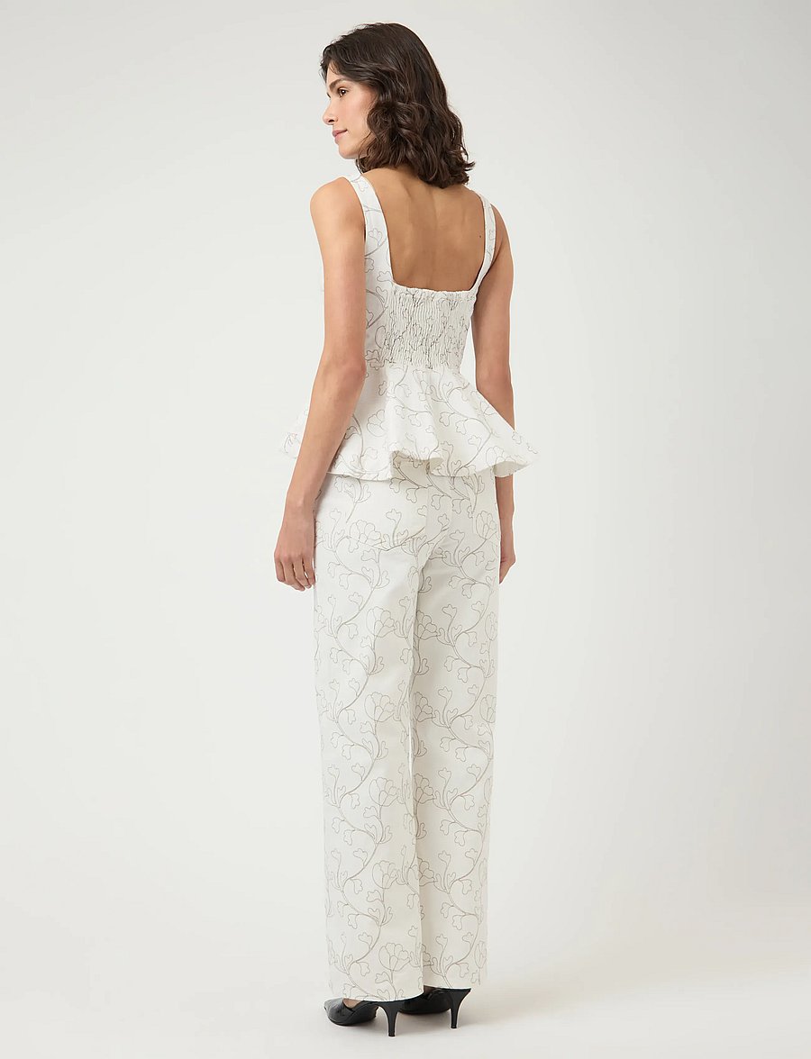 YAS - YASBLUMA SL TOP - sleeveless blouses - star white - 3