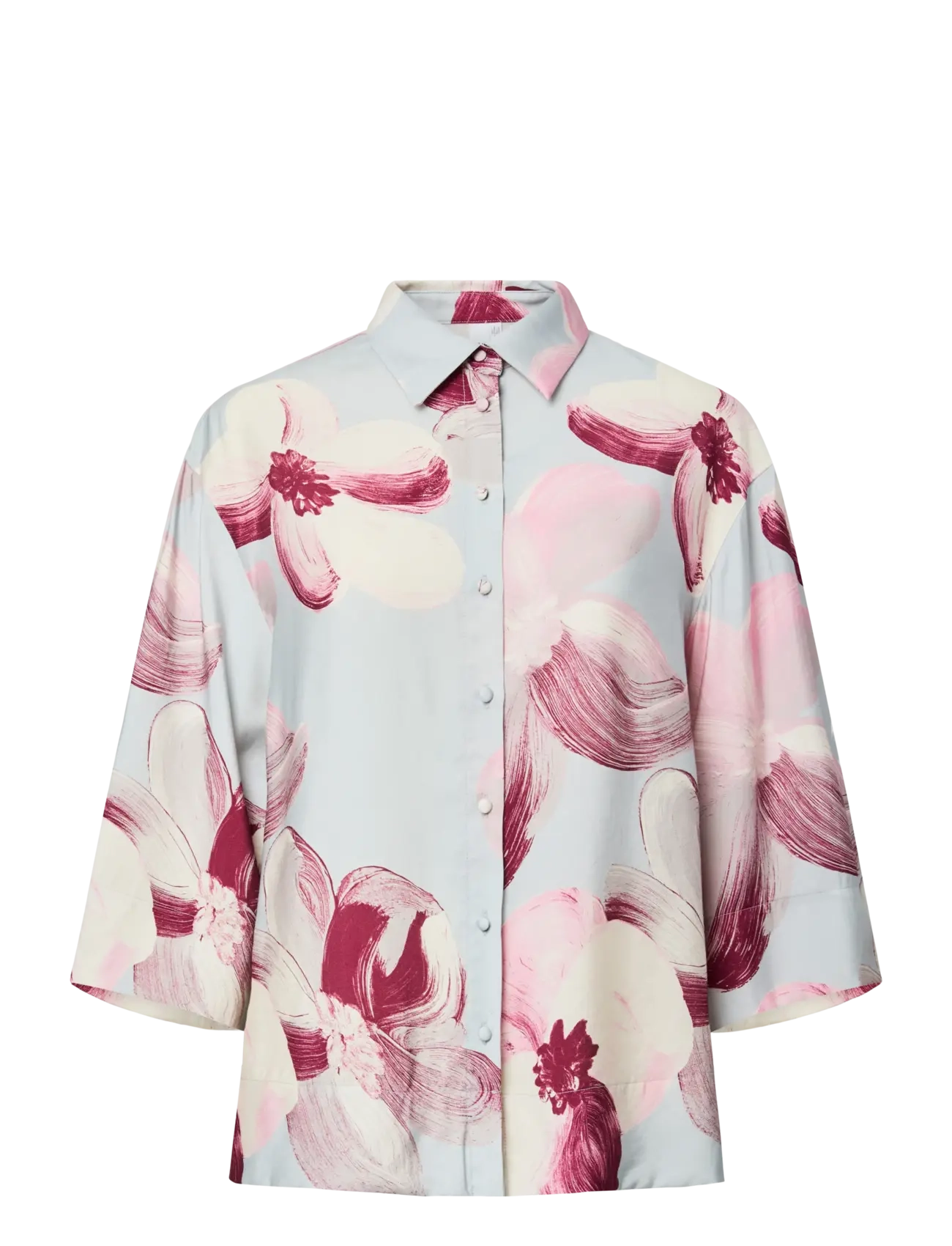 YAS YASMARGA 3/4 SHIRT S. - SHOW - Officewear - SKYWAY / blue