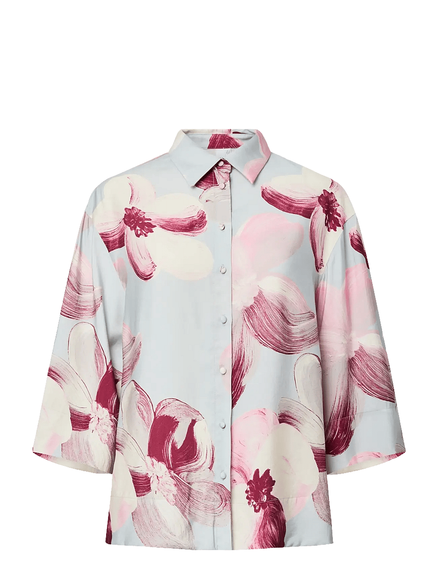 YAS - YASMARGA 3/4 SHIRT S. - SHOW - langærmede skjorter - skyway - 1