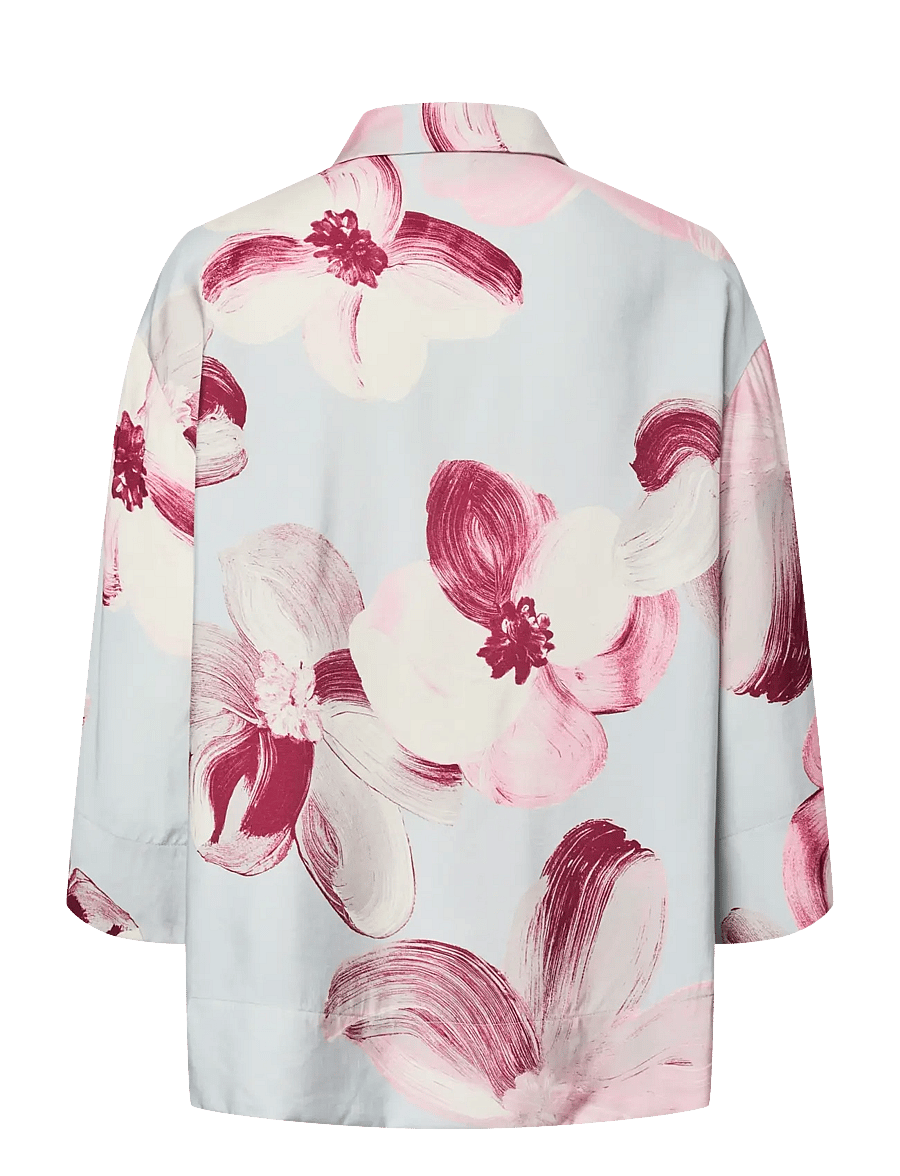 YAS - YASMARGA 3/4 SHIRT S. - SHOW - langærmede skjorter - skyway - 2