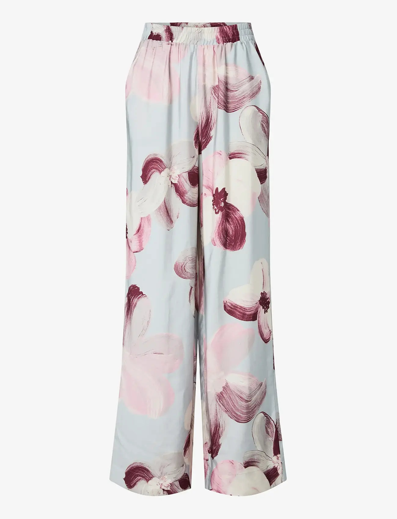 YAS - YASMARGA HW PANT S. - SHOW - wide leg trousers - skyway - 1