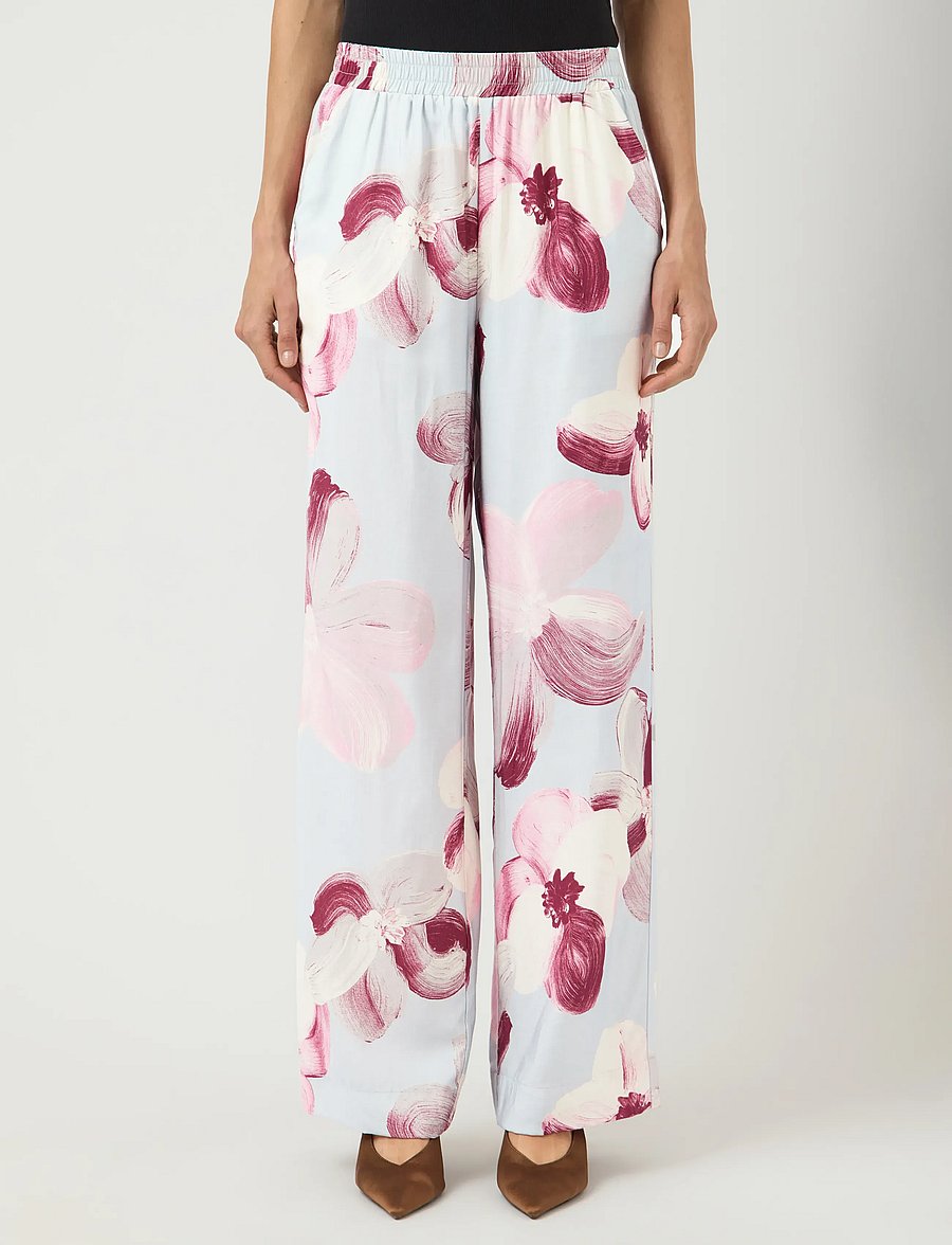 YAS - YASMARGA HW PANT S. - SHOW - pantalons larges - skyway - 0