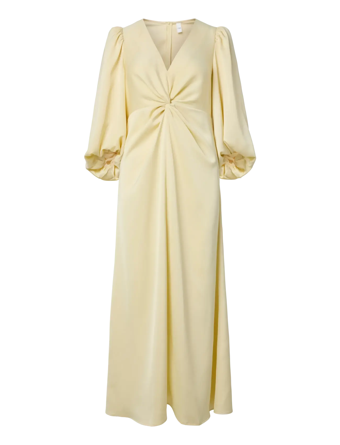 YAS YASTHEA 3/4 LONG DRESS S. NOOS - Klänningar - ANISE FLOWER / yellow