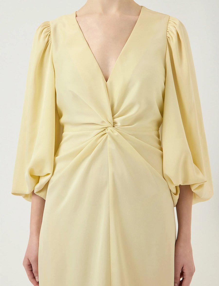 YAS - YASTHEA 3/4 LONG DRESS S. NOOS - Õhtukleidid - anise flower - 5
