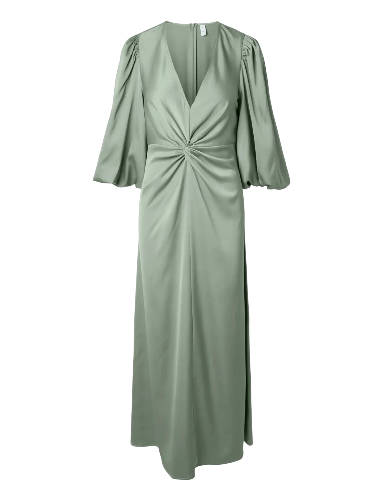 YAS YASTHEA 3/4 LONG DRESS S. NOOS - Y.A.S - GREEN MILIEU / green
