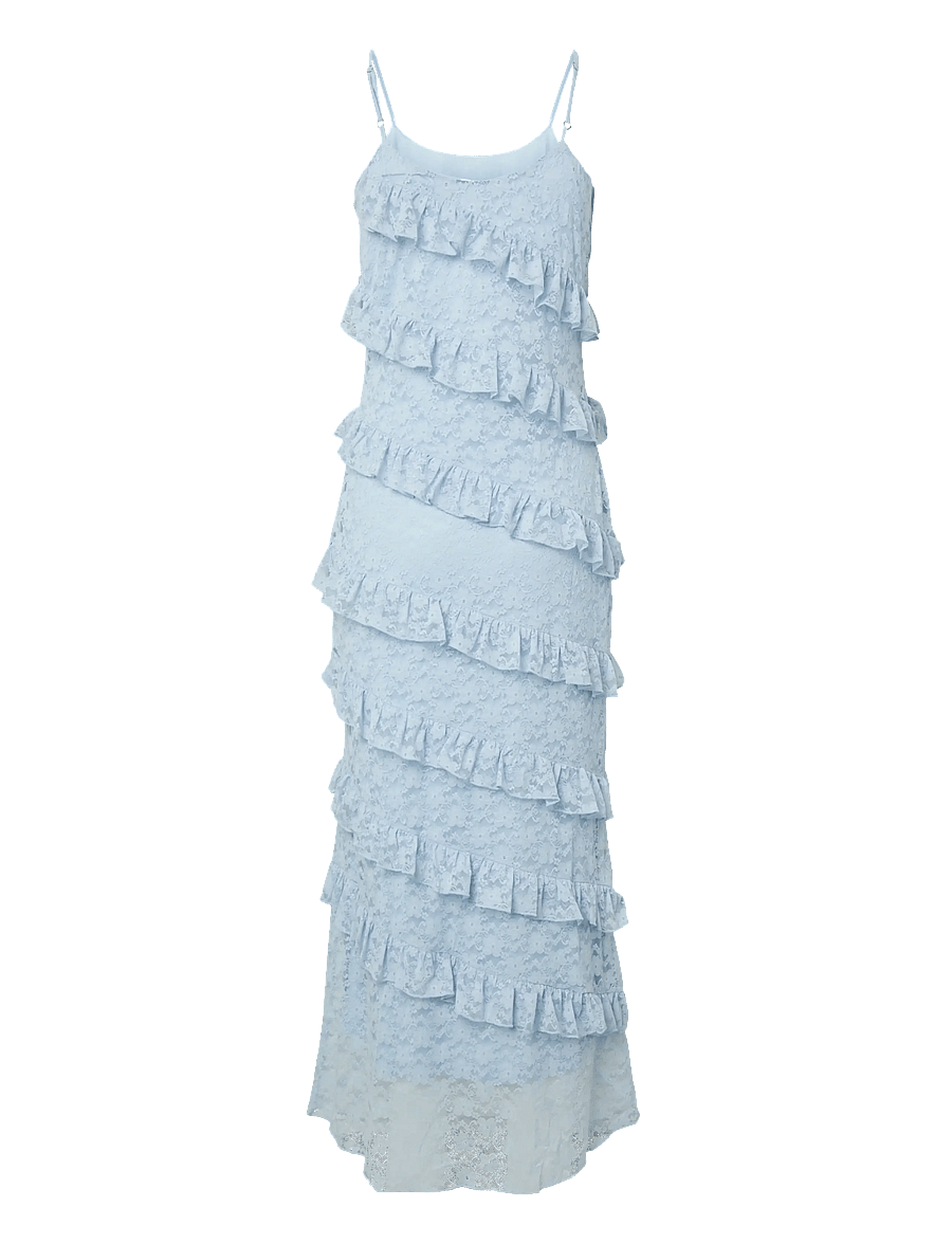 YAS - YASBEE STRAP ANKLE LACE DRESS - EX - sukienki letnie - skyway - 1