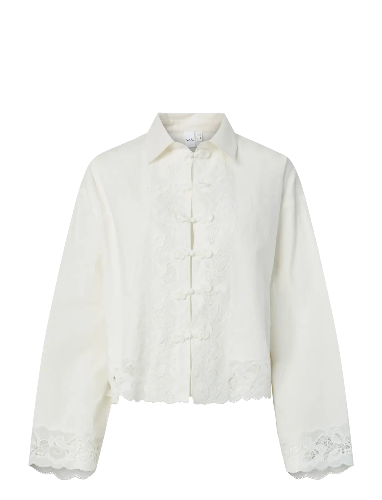 YAS YASSITTA LS SHIRT S. - FEST - Langärmlige Hemden - STAR WHITE / white