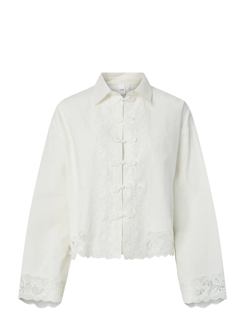 YAS - YASSITTA LS SHIRT S. - FEST - pikkade varrukatega särgid - star white - 0