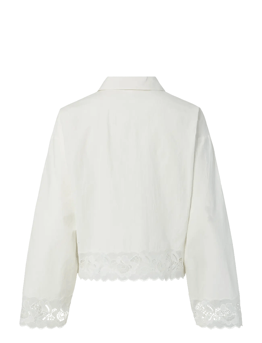 YAS - YASSITTA LS SHIRT S. - FEST - langærmede skjorter - star white - 1