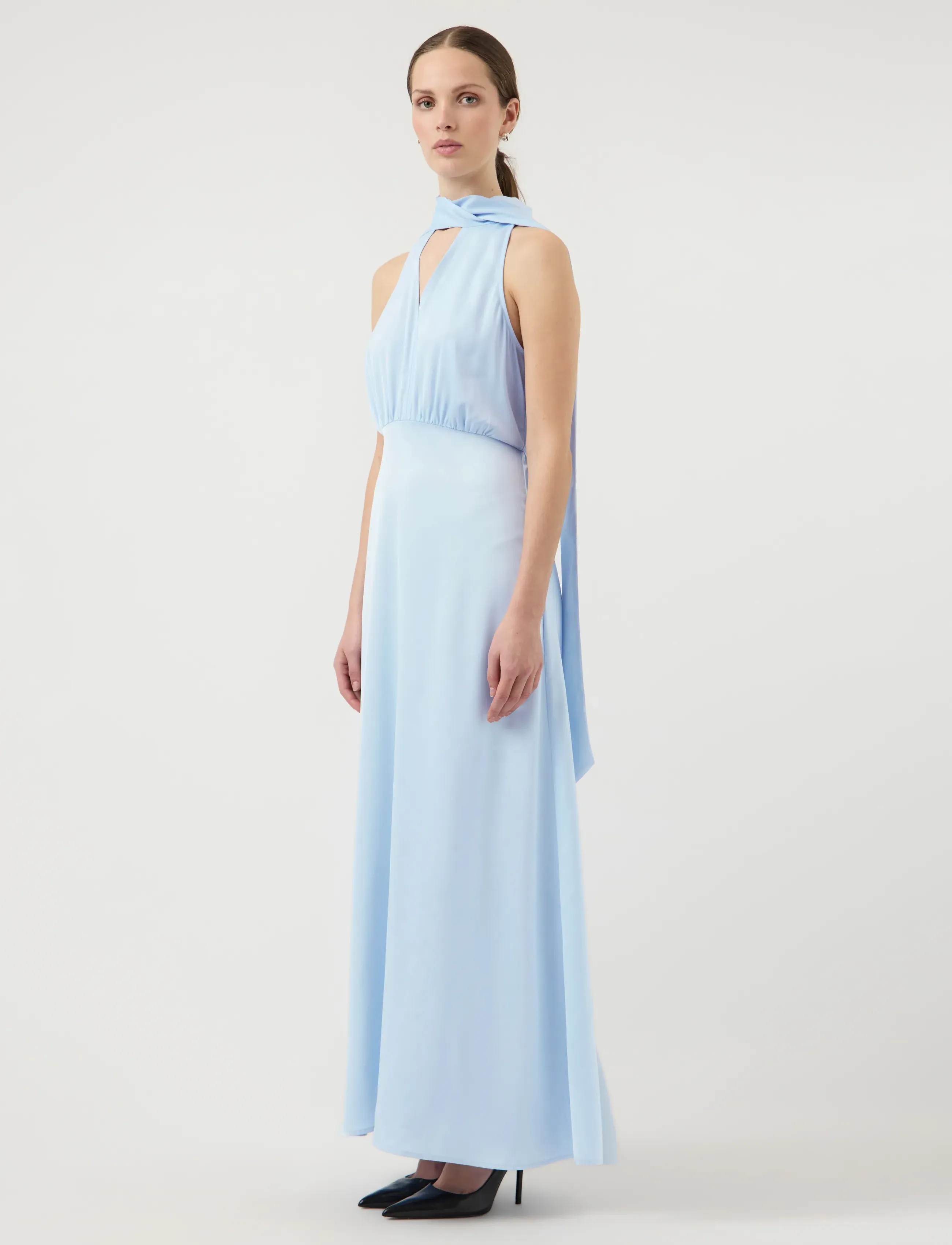 YAS - YASTHEA SL MAXI DRESS S. NOOS - aftenkjoler - skyway - 4