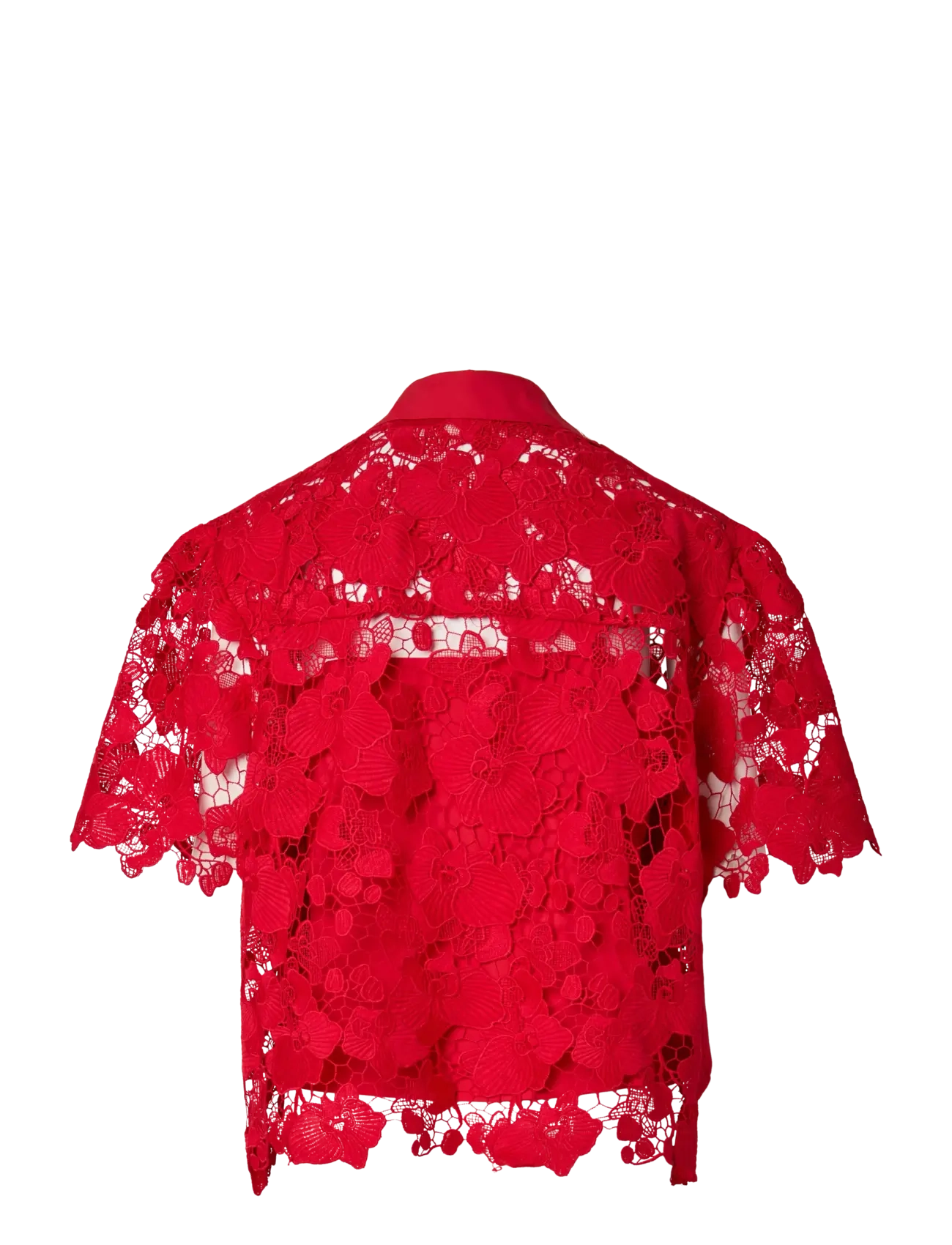 YAS - YASGALA 2/4 SHIRT - SHOW - lühikeste varrukatega särgid - poinsettia - 1